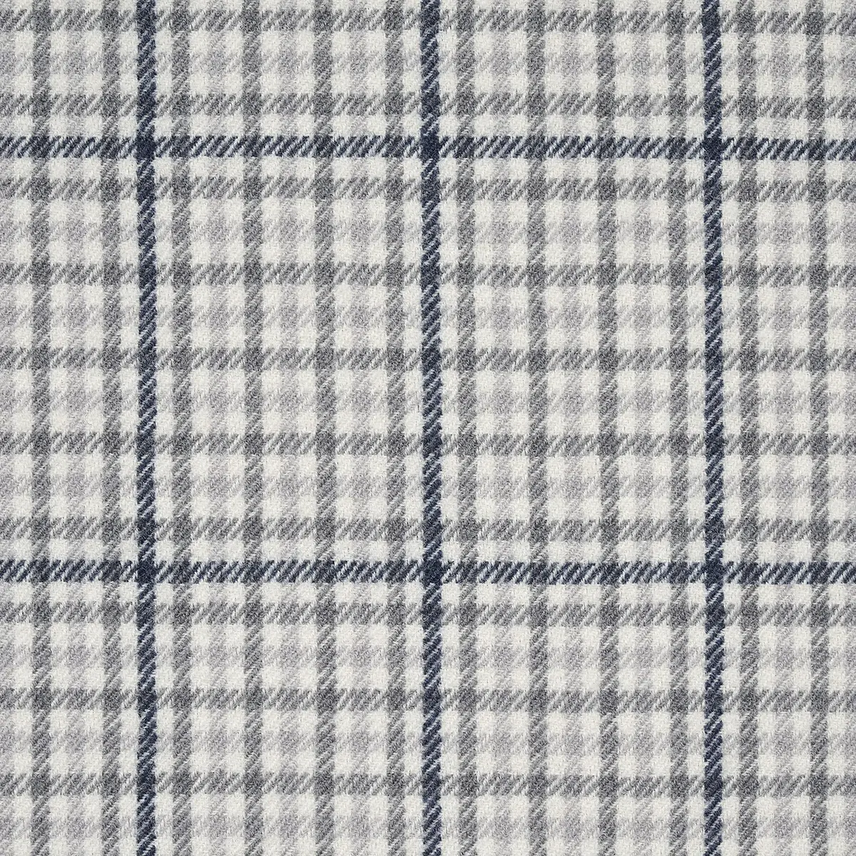 ALDRIDGE WOOL HOUNDSTOOTH_ GREY