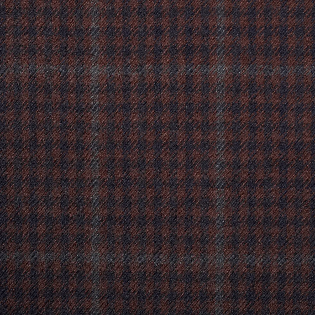 ALDRIDGE WOOL HOUNDSTOOTH_ BURGUNDY