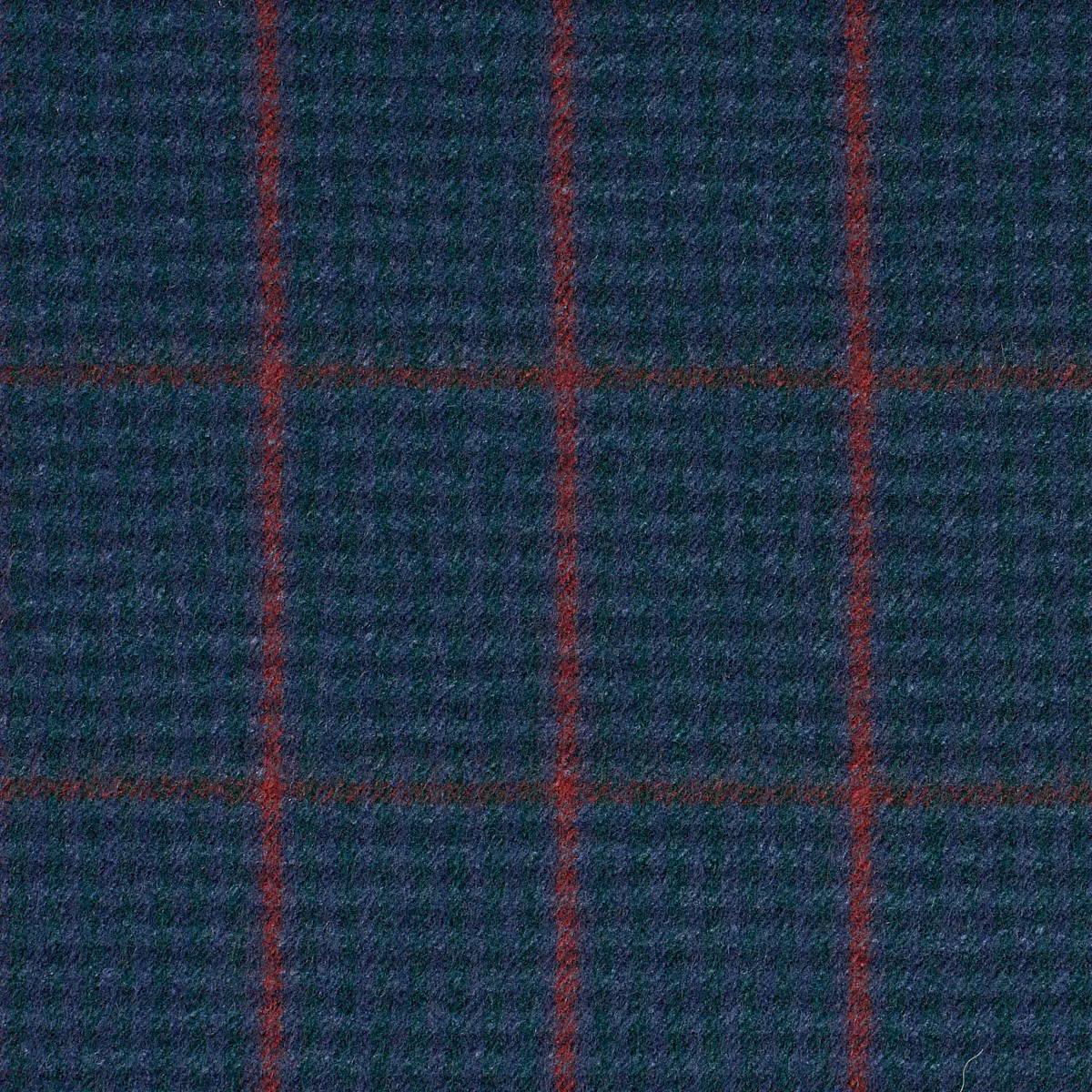 ALDRIDGE WOOL HOUNDSTOOTH_ SPRUCE