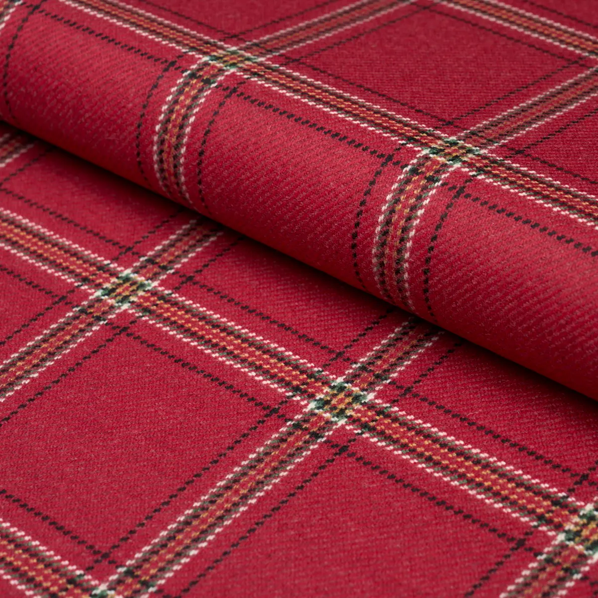 BLACKBURN MERINO PLAID_ CRIMSON