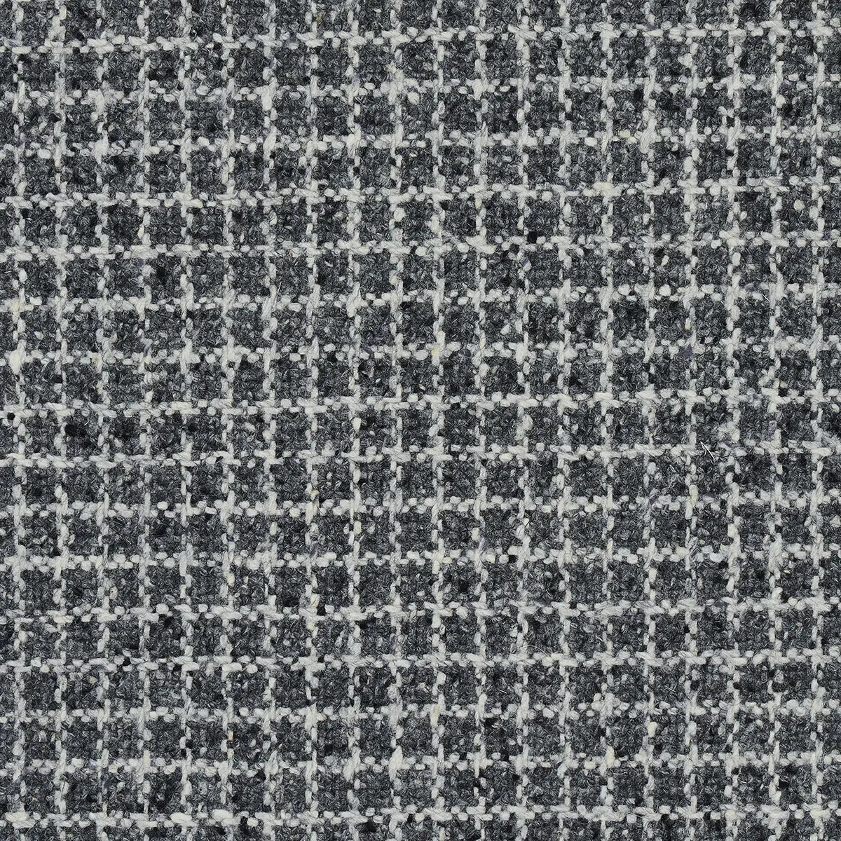 HUDSON WOOL CHECK_ GREY