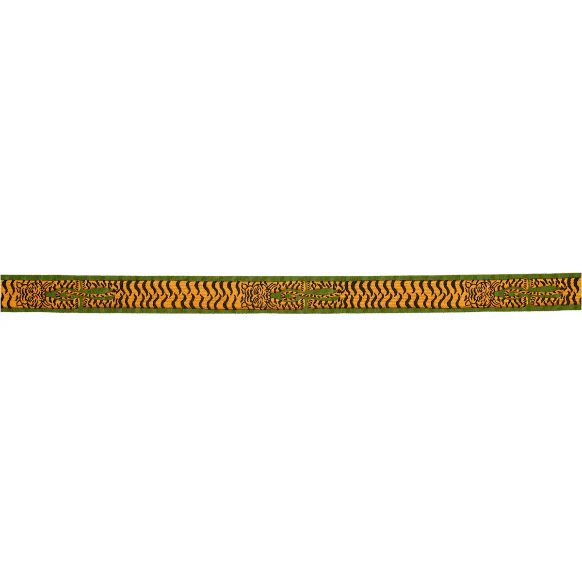 LE TIGRE EMBROIDERED TRIM_ GREEN