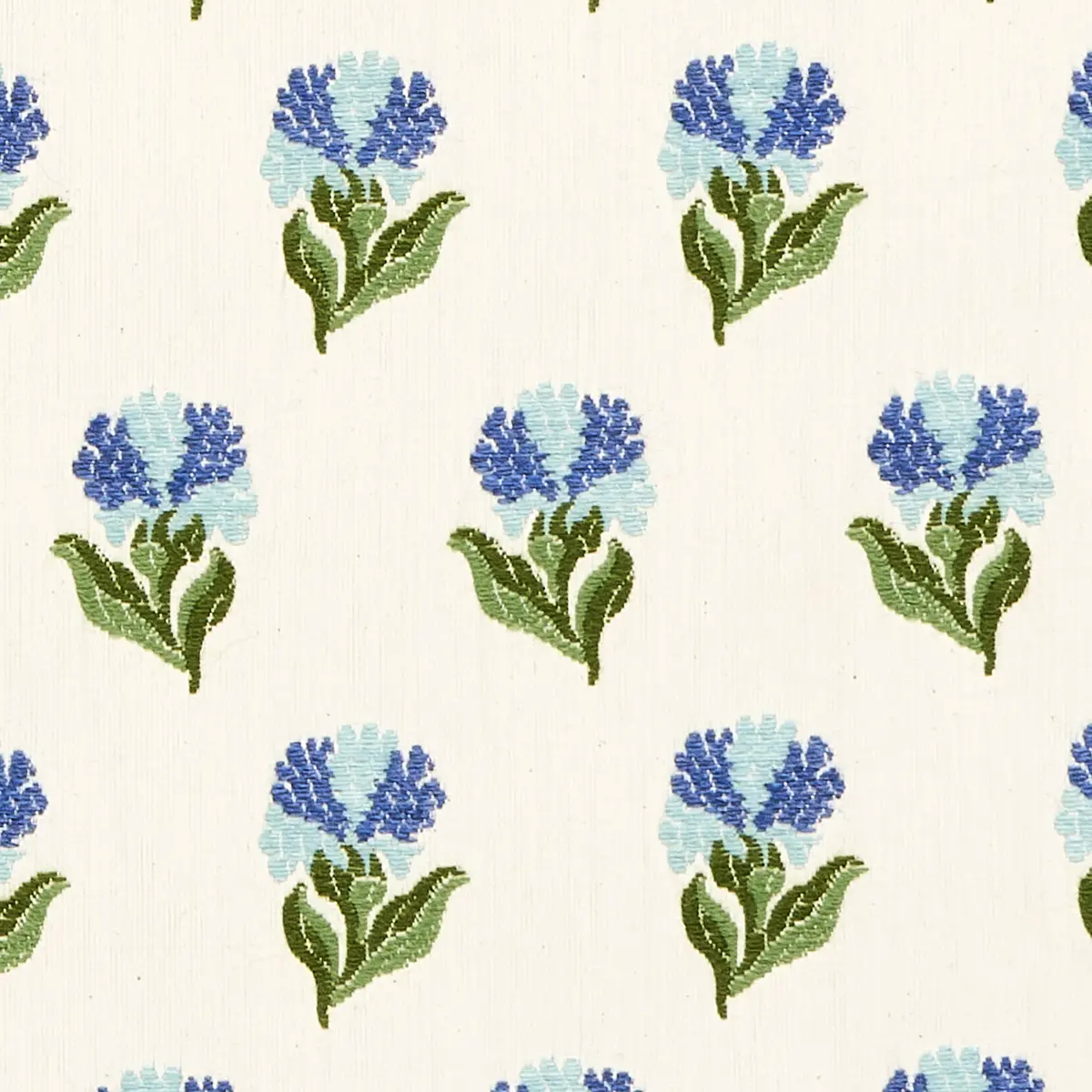 ROSINA FLORAL_ CORNFLOWER
