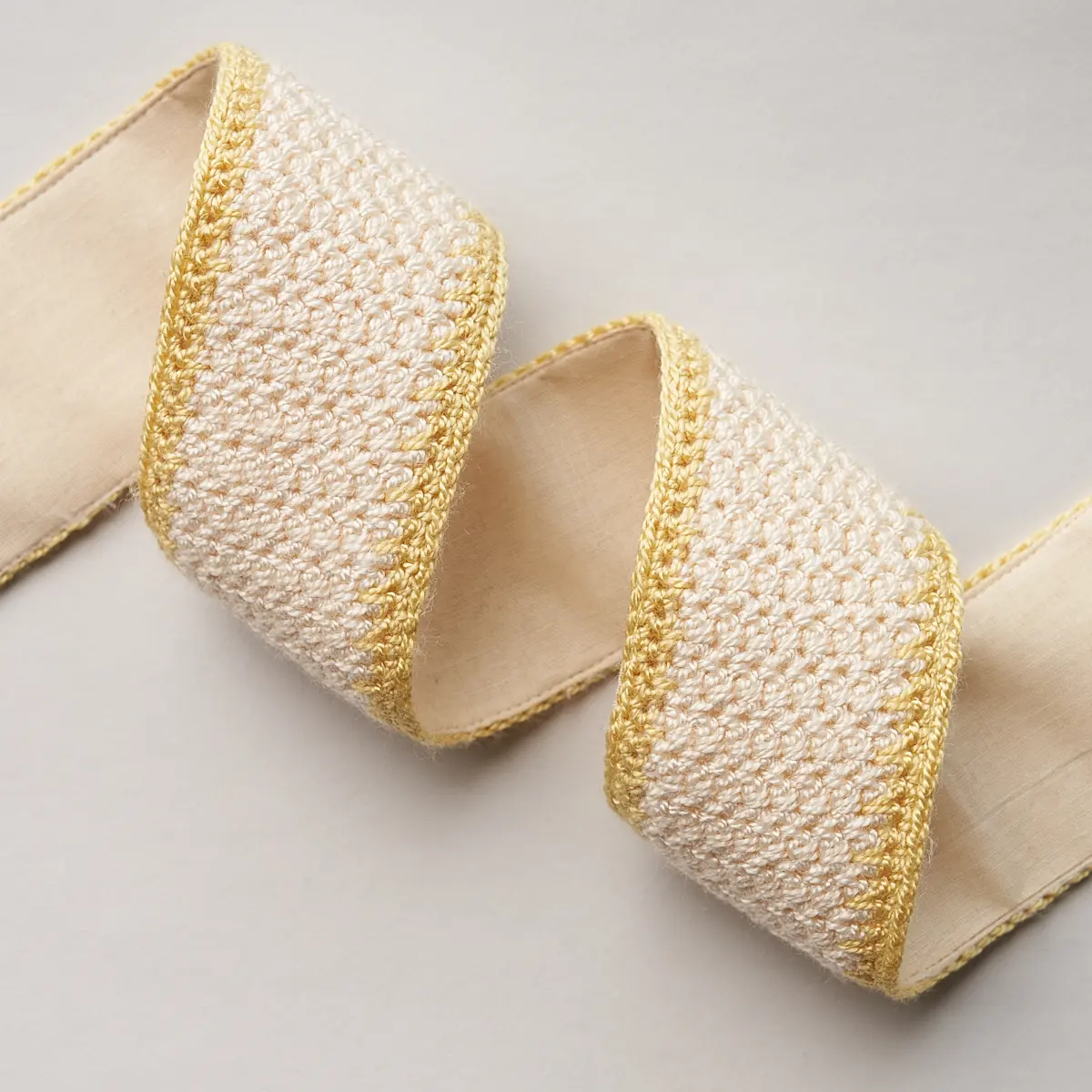 SYLVIA CROCHET TAPE_ BUTTERCUP