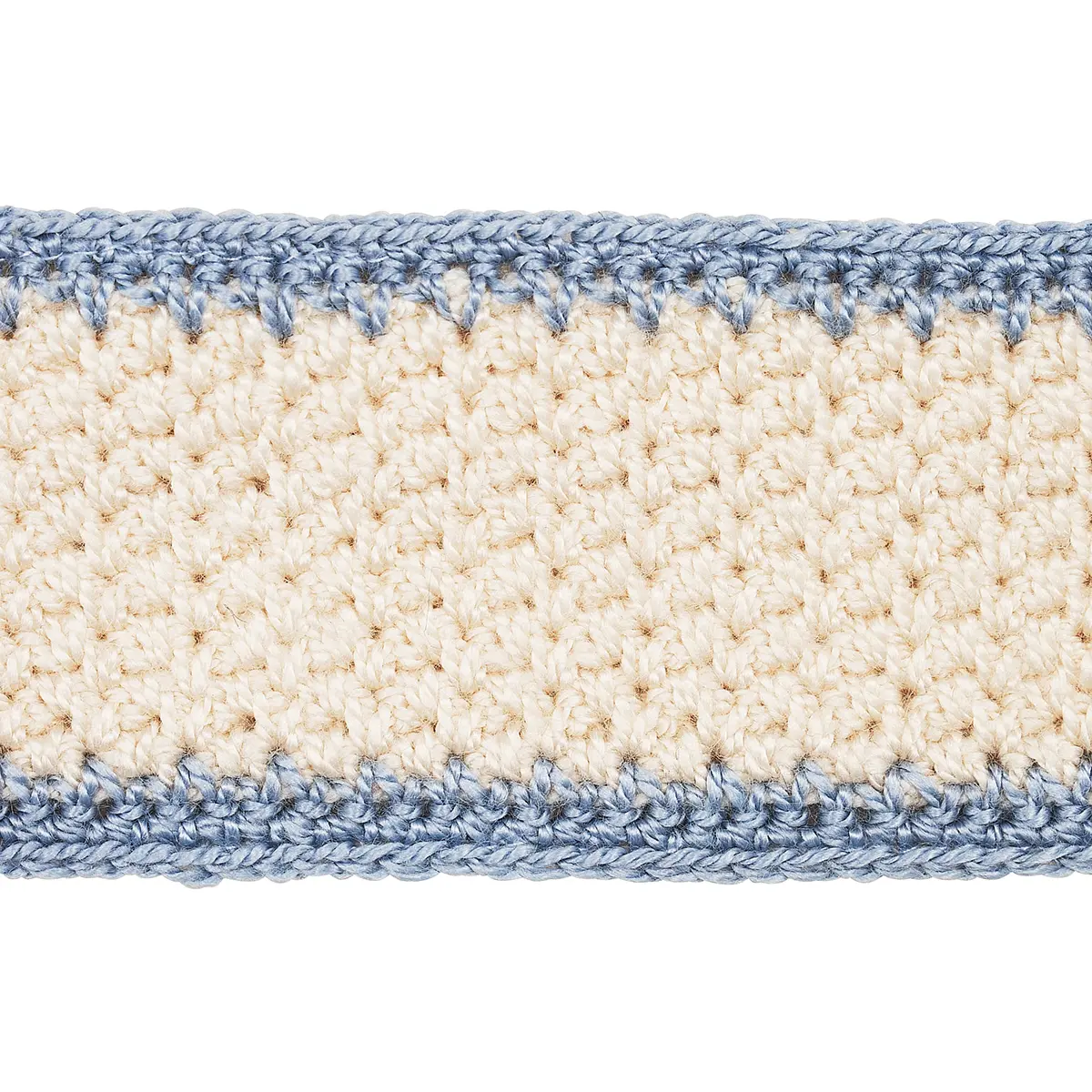 SYLVIA CROCHET TAPE_ CORNFLOWER