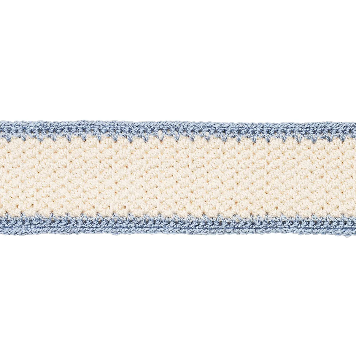 SYLVIA CROCHET TAPE_ CORNFLOWER