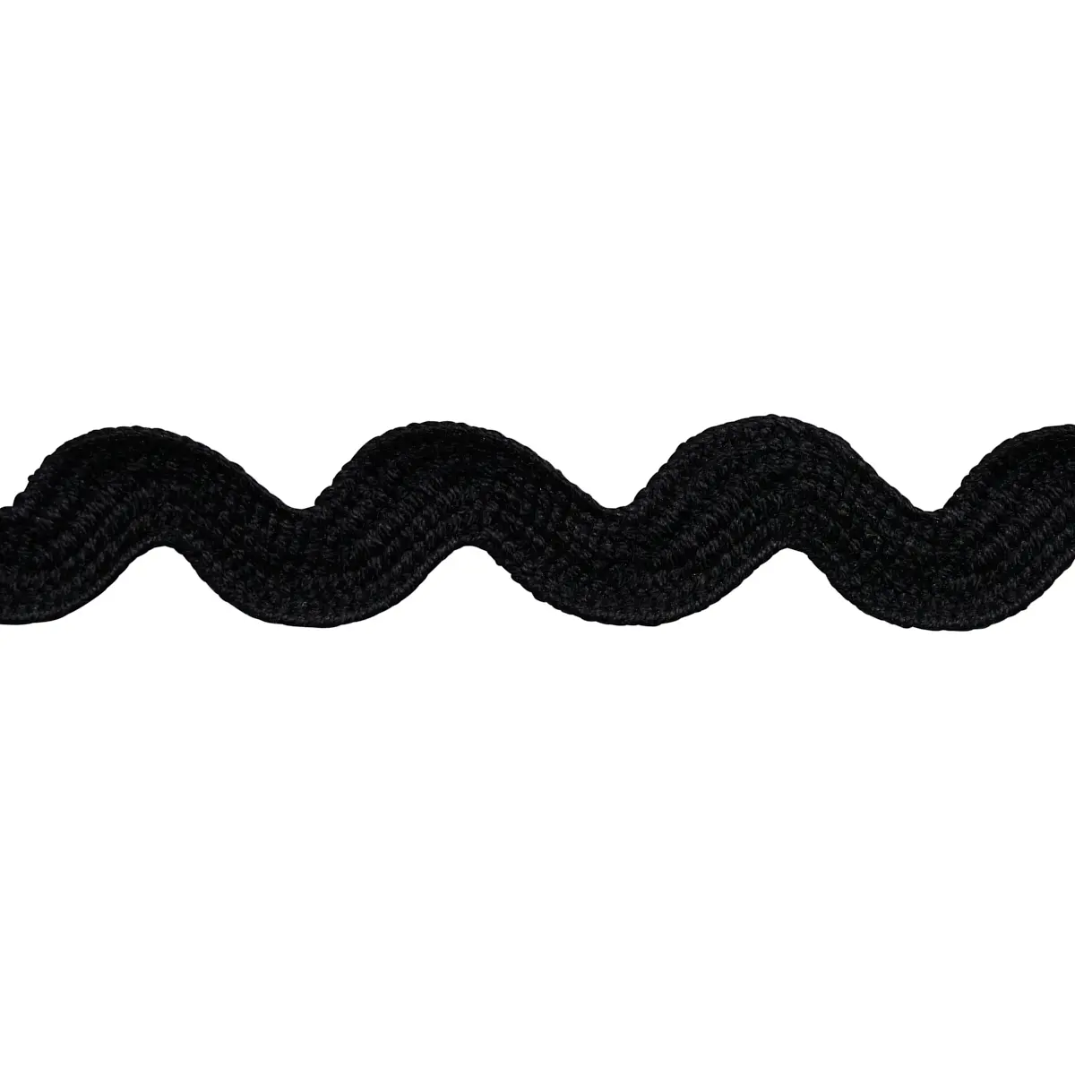 RIC RAC TAPE MEDIUM_ BLACK