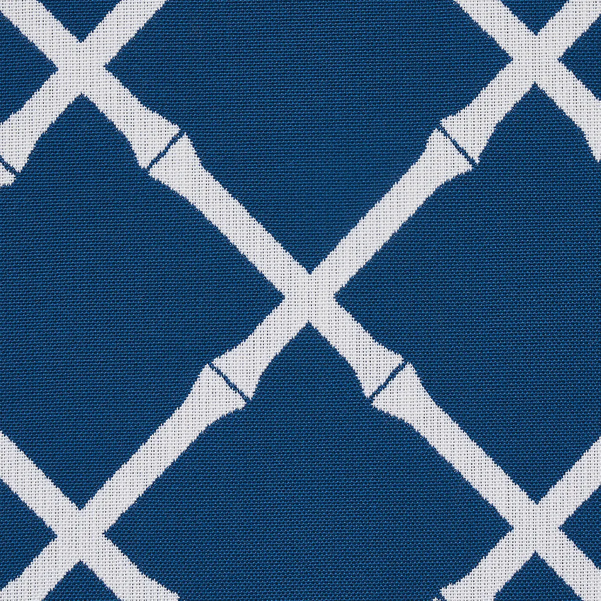 BAMBOO TRELLIS INDOOR/OUTDOOR_ NAVY