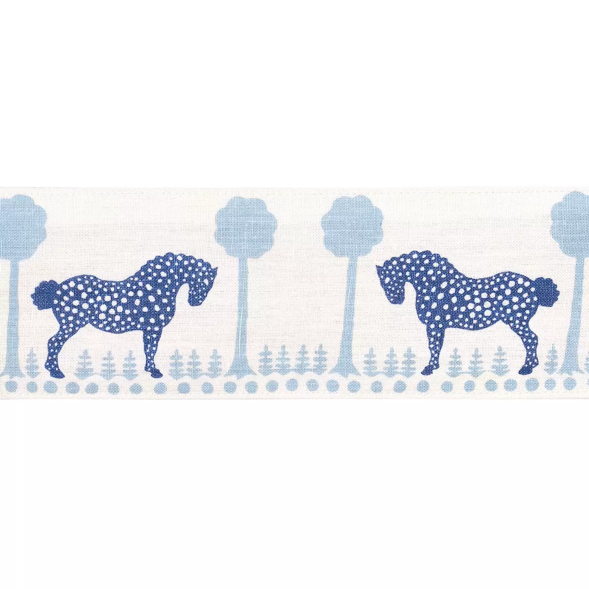 POLKA DOT PONY TAPE_ BLUE