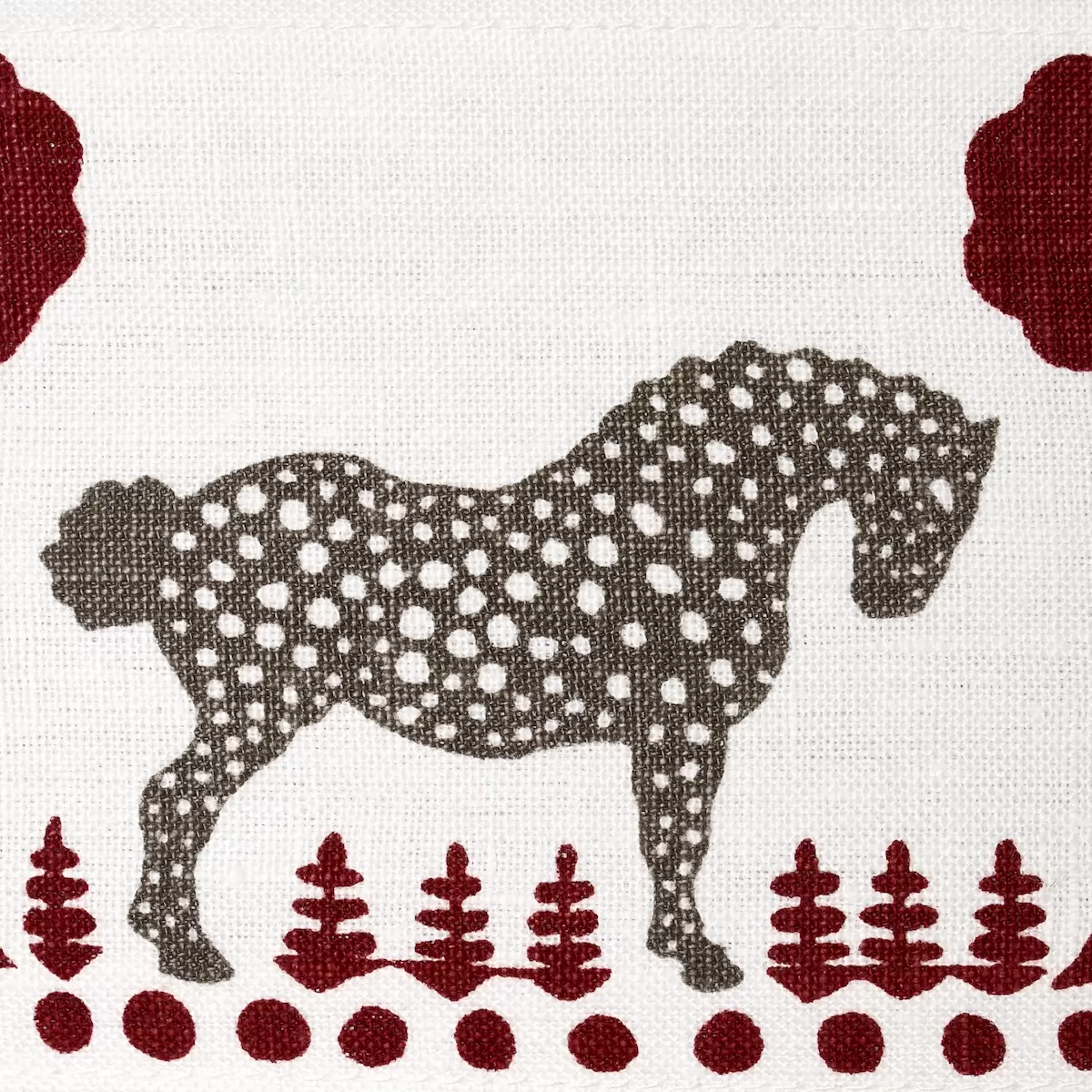 POLKA DOT PONY TAPE_ RED