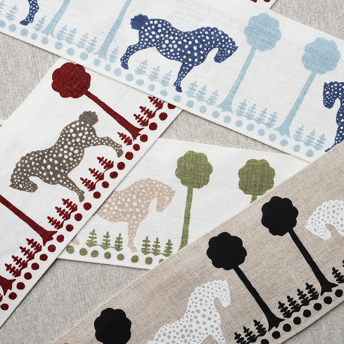 POLKA DOT PONY TAPE_ RED