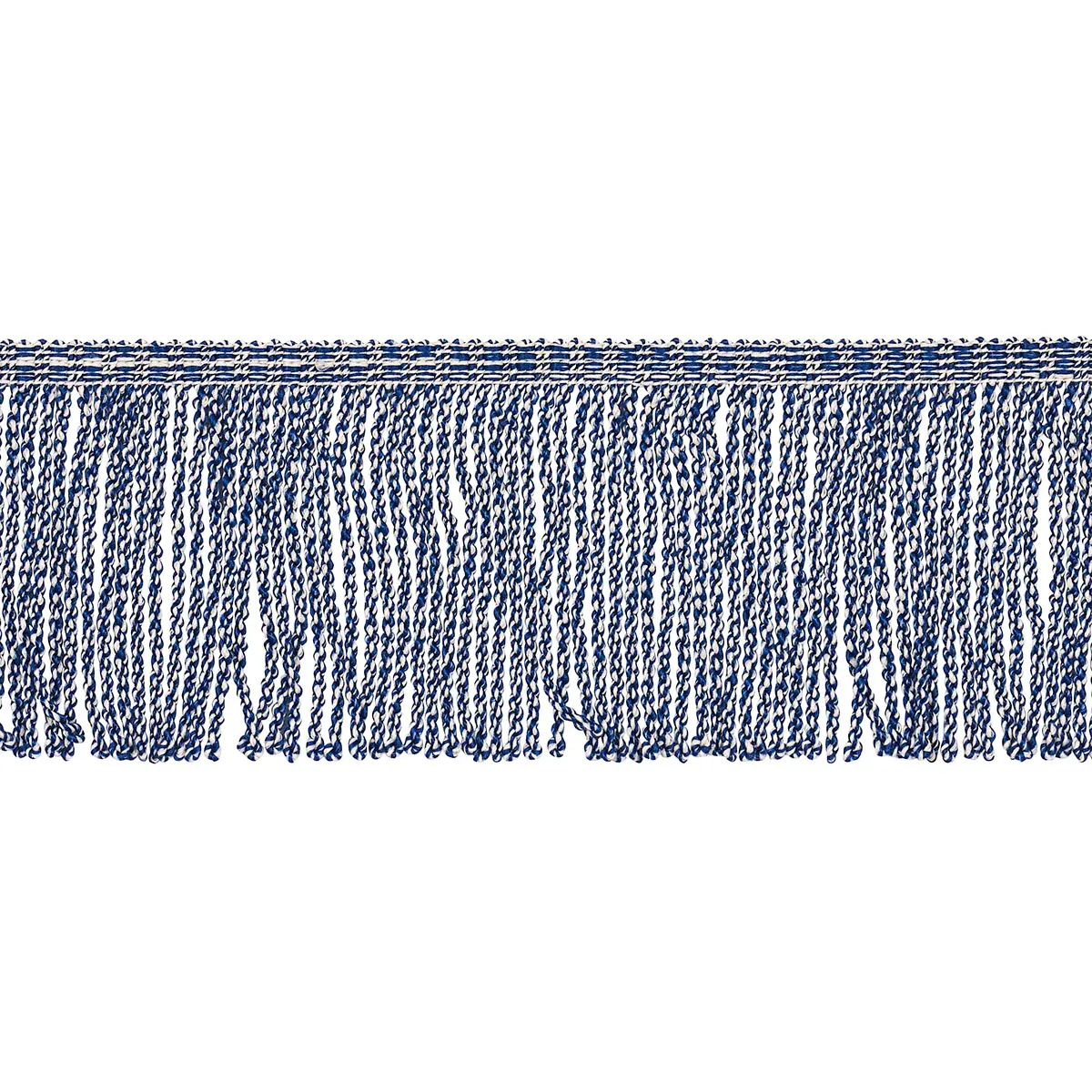 OUTDOOR BOULLION FRINGE TRIM_ NAVY