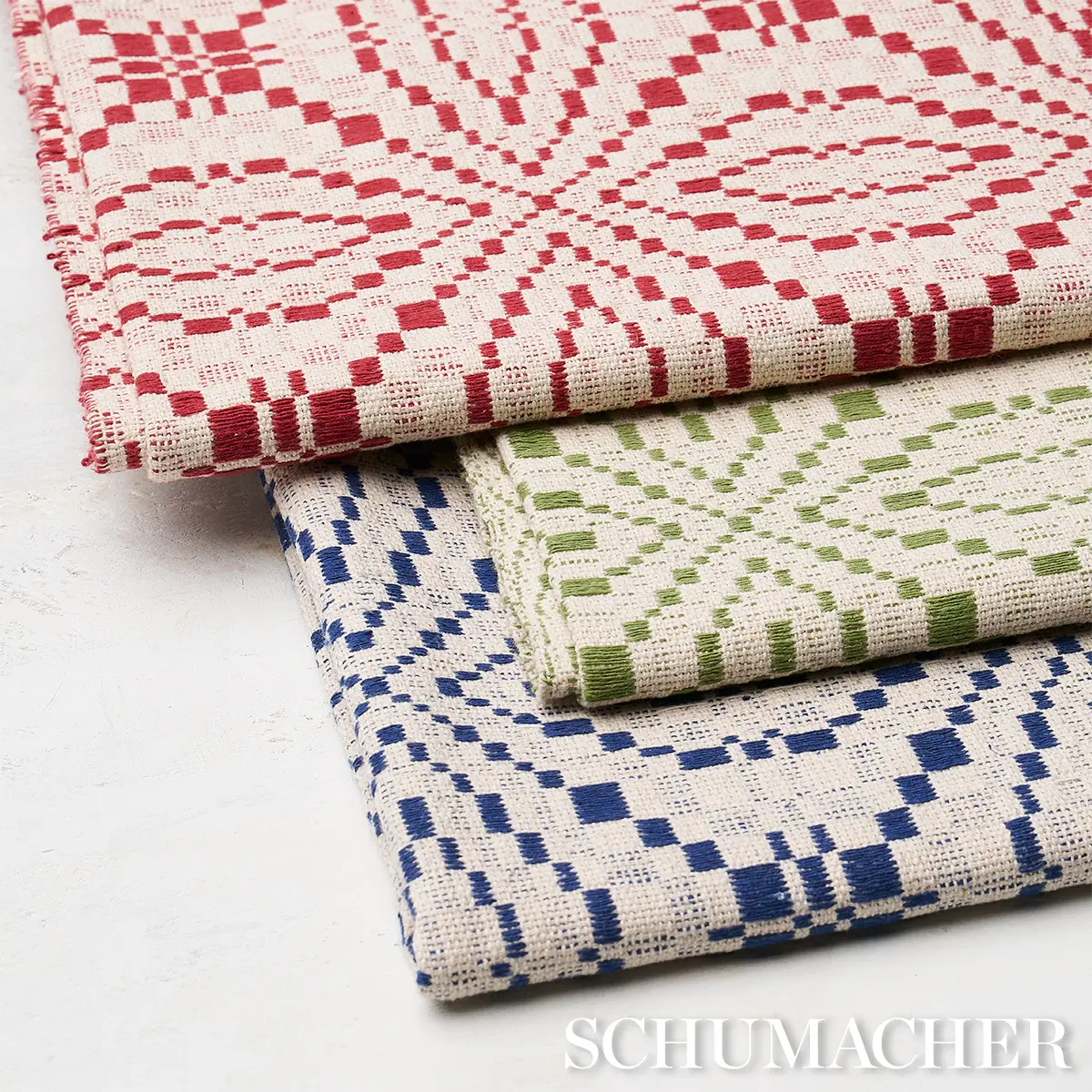 FRANCESTOWN COVERLET_ CRIMSON