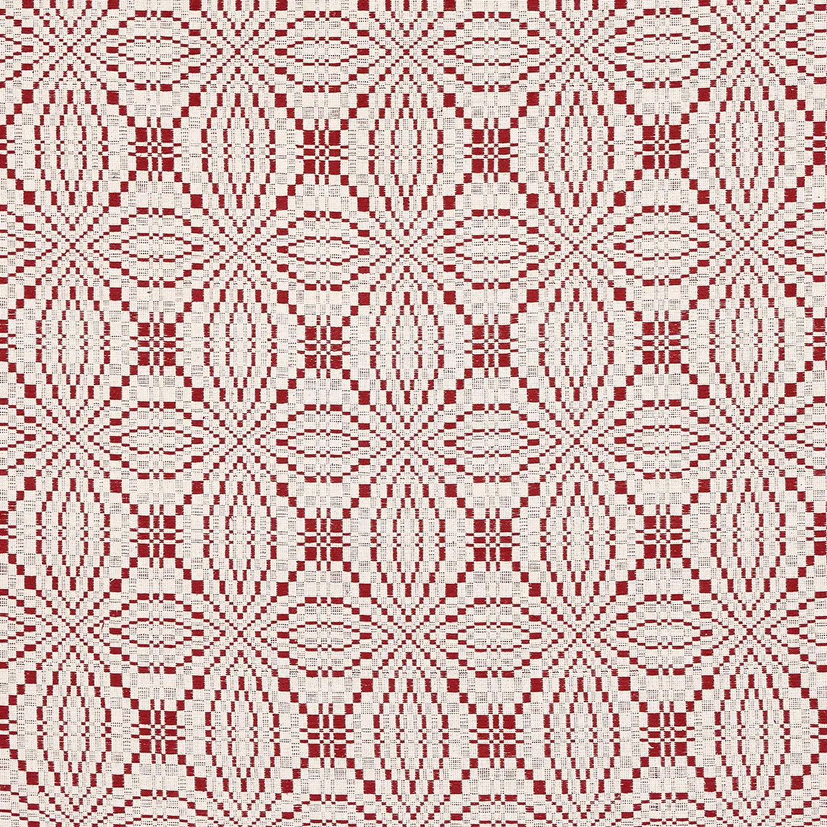 FRANCESTOWN COVERLET_ CRIMSON