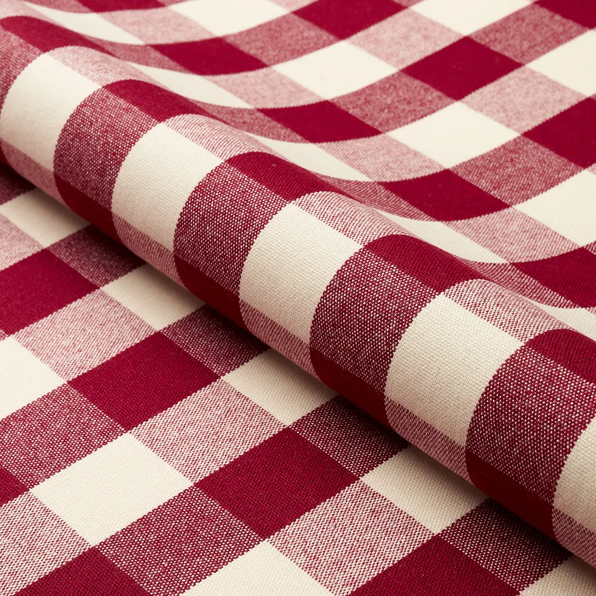 DUTTON BUFFALO CHECK_ CRIMSON