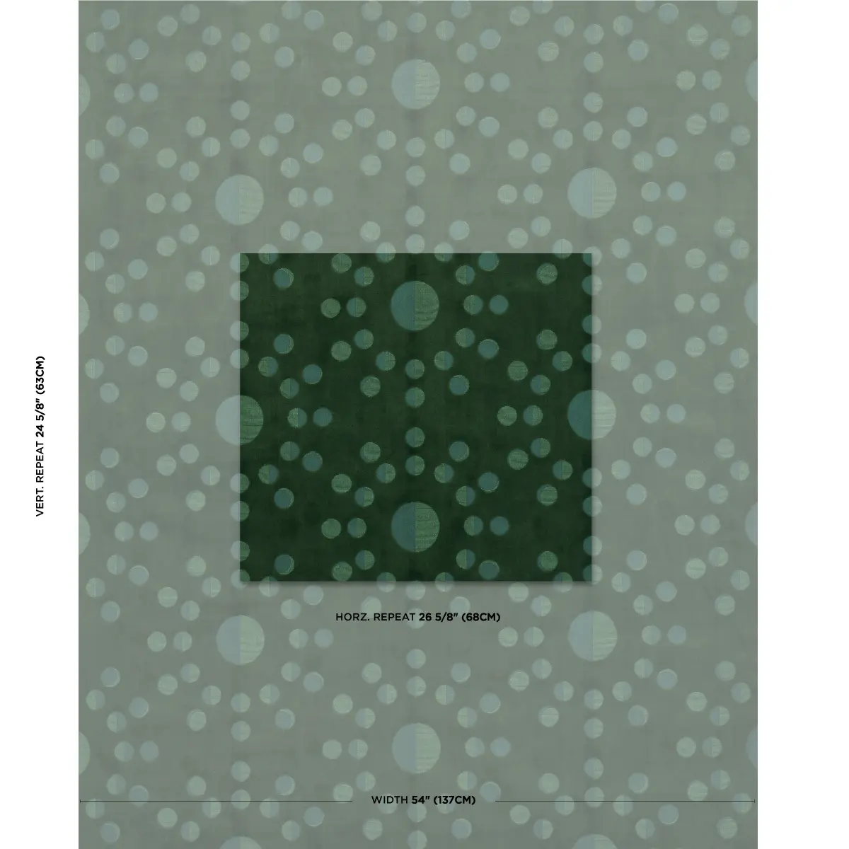 MOON PHASE VELVET_ GREEN