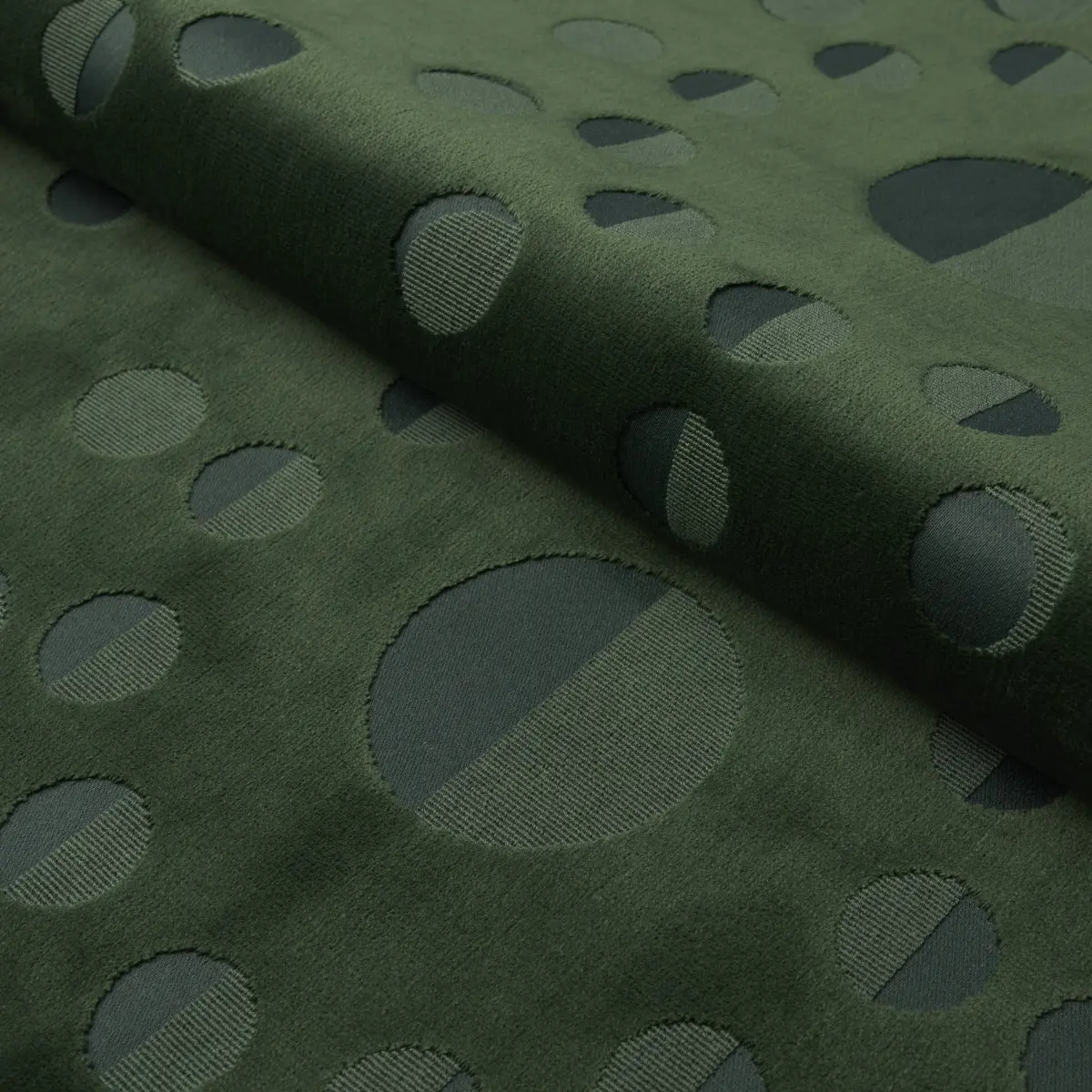 MOON PHASE VELVET_ GREEN