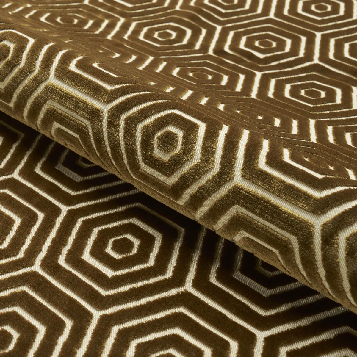 BEES KNEES CUT VELVET_ GOLD