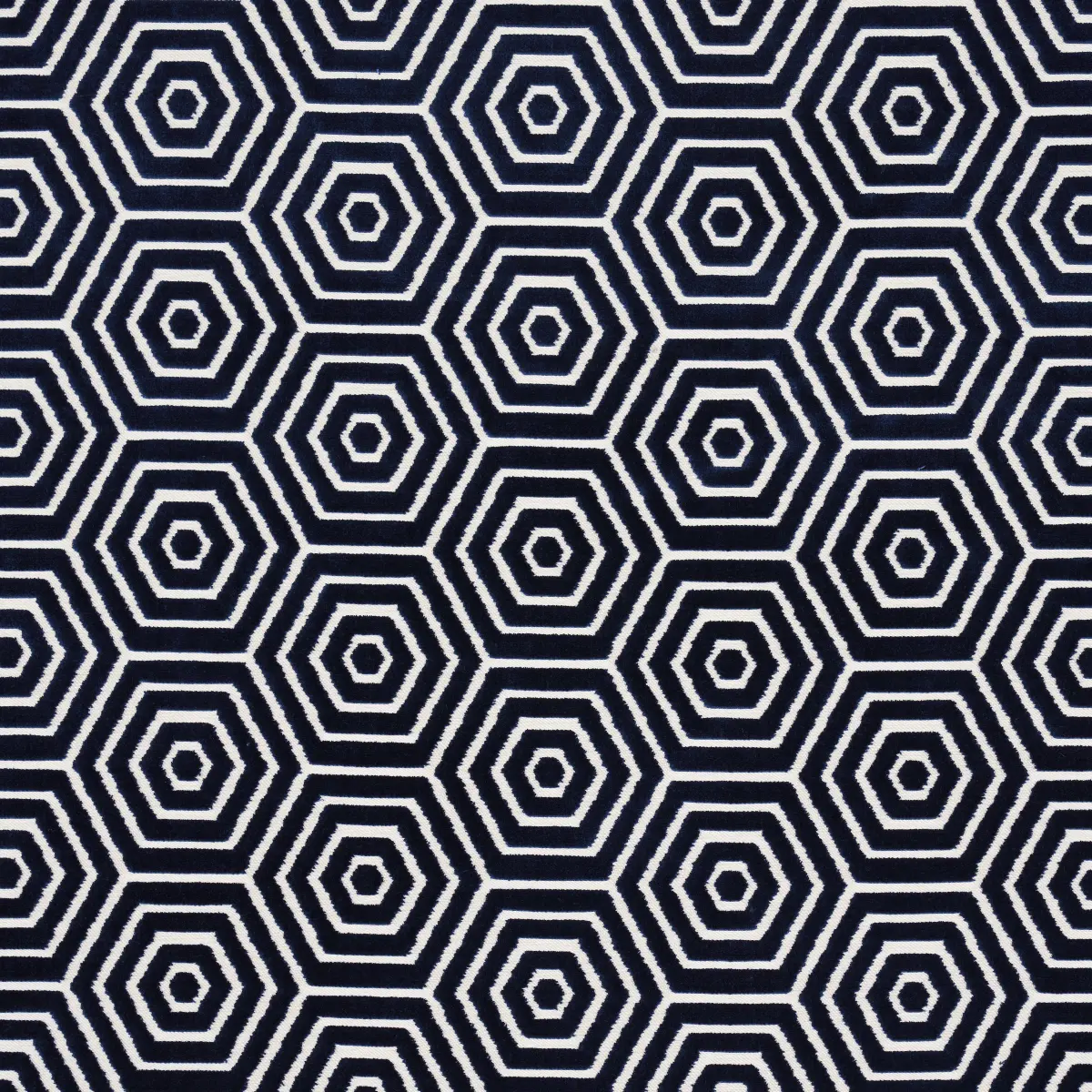 BEES KNEES CUT VELVET_ NAVY