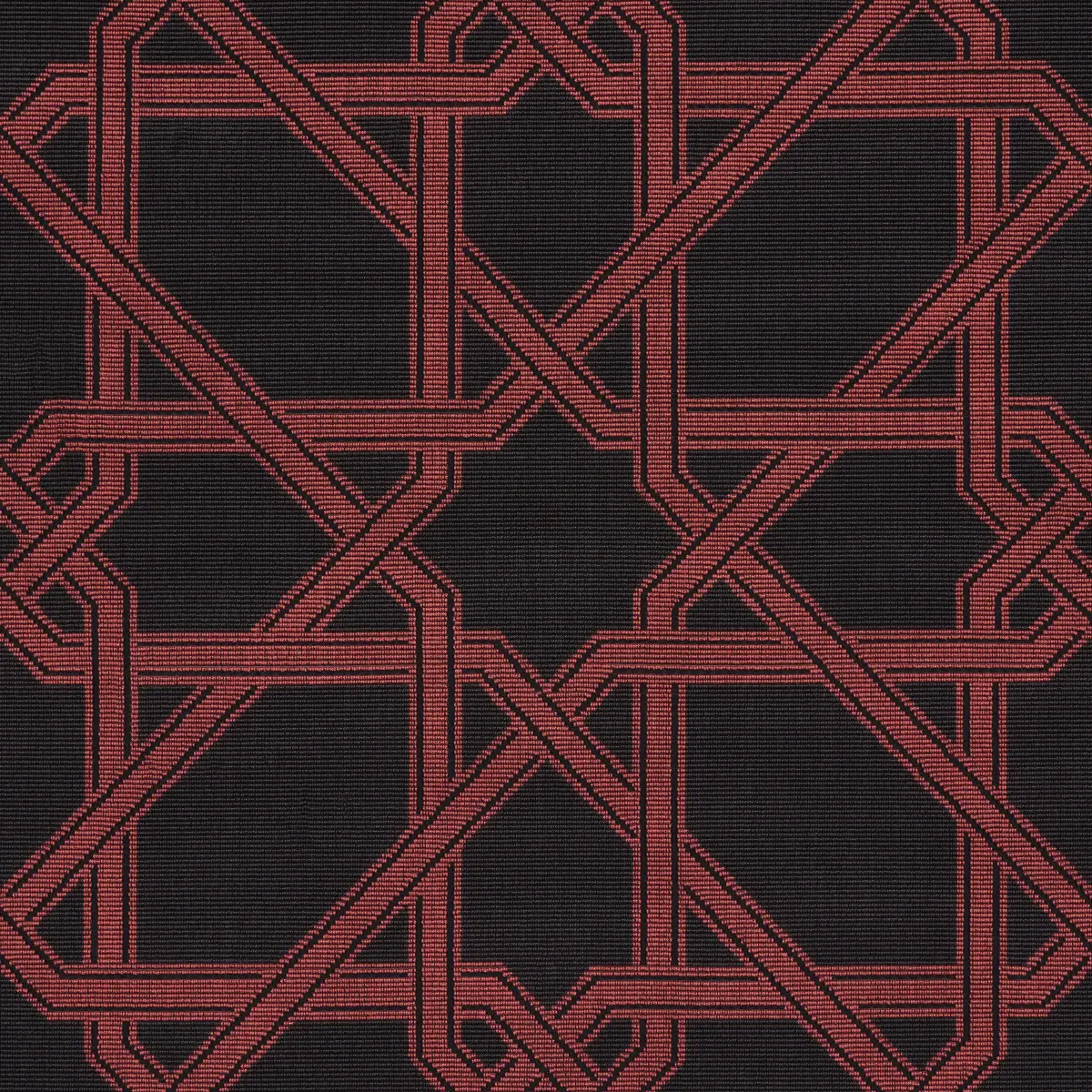 LE MAROC ÉPINGLÉ_ BLACK AND RED