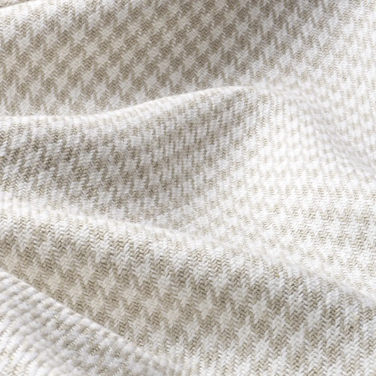 LOTTI LINEN HOUNDSTOOTH_ GREY