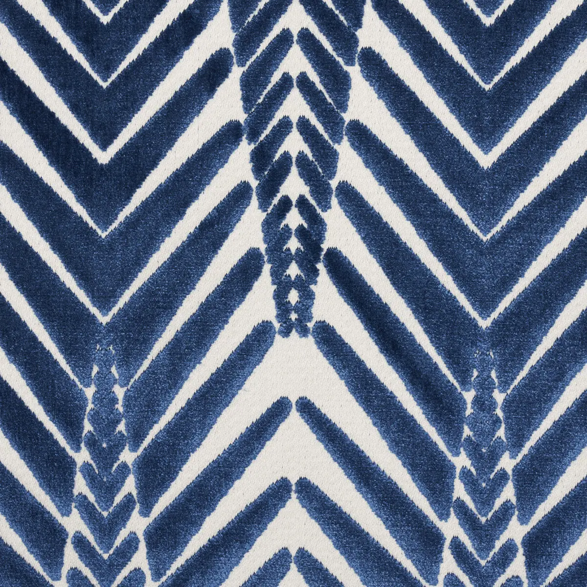 ZEBRA VELVET_ SILVER BLUE
