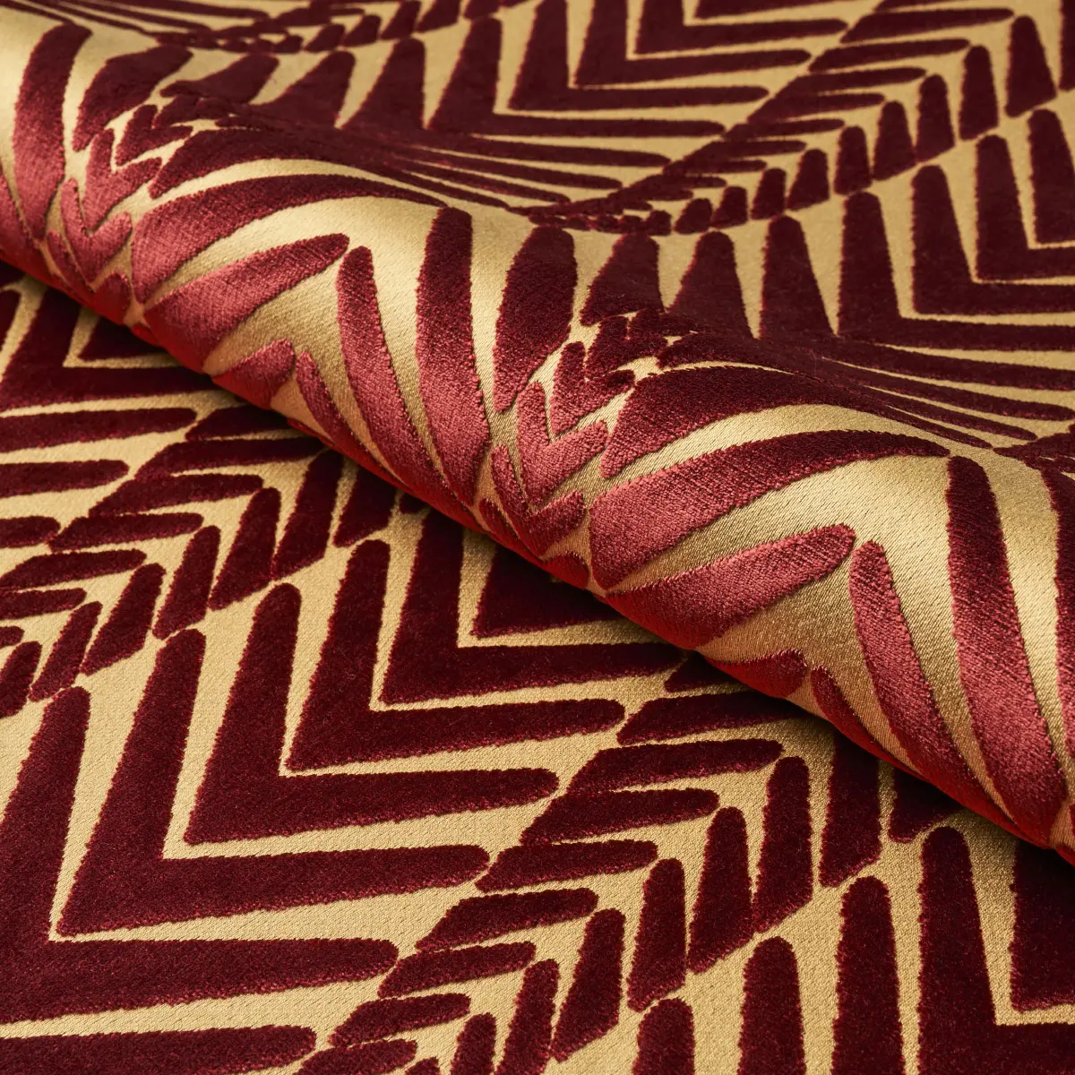 ZEBRA VELVET_ GOLD PLUM