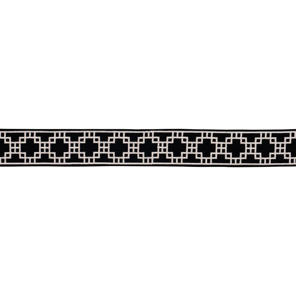 SQUARED AWAY TRELLIS TAPE_ BLACK
