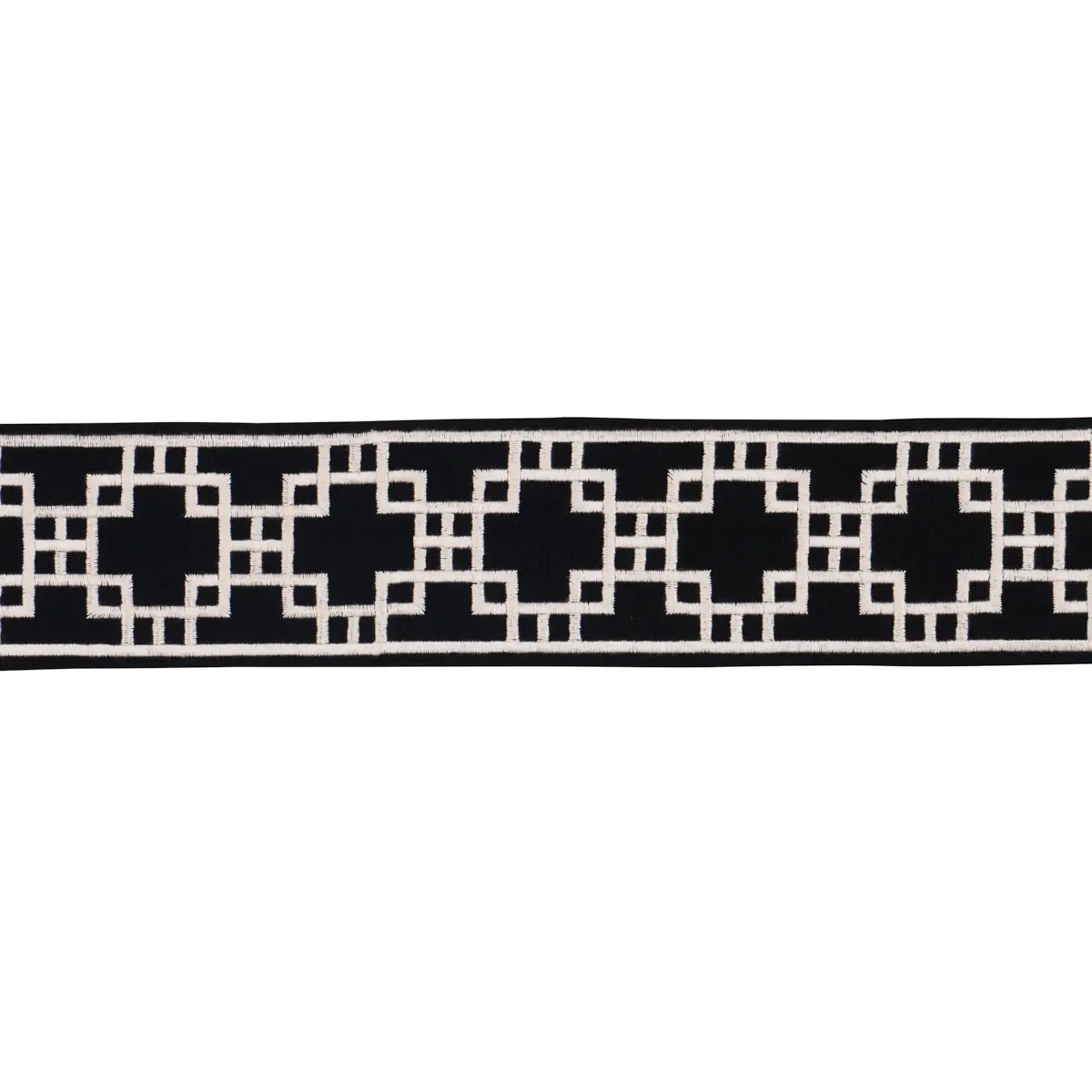 SQUARED AWAY TRELLIS TAPE_ BLACK