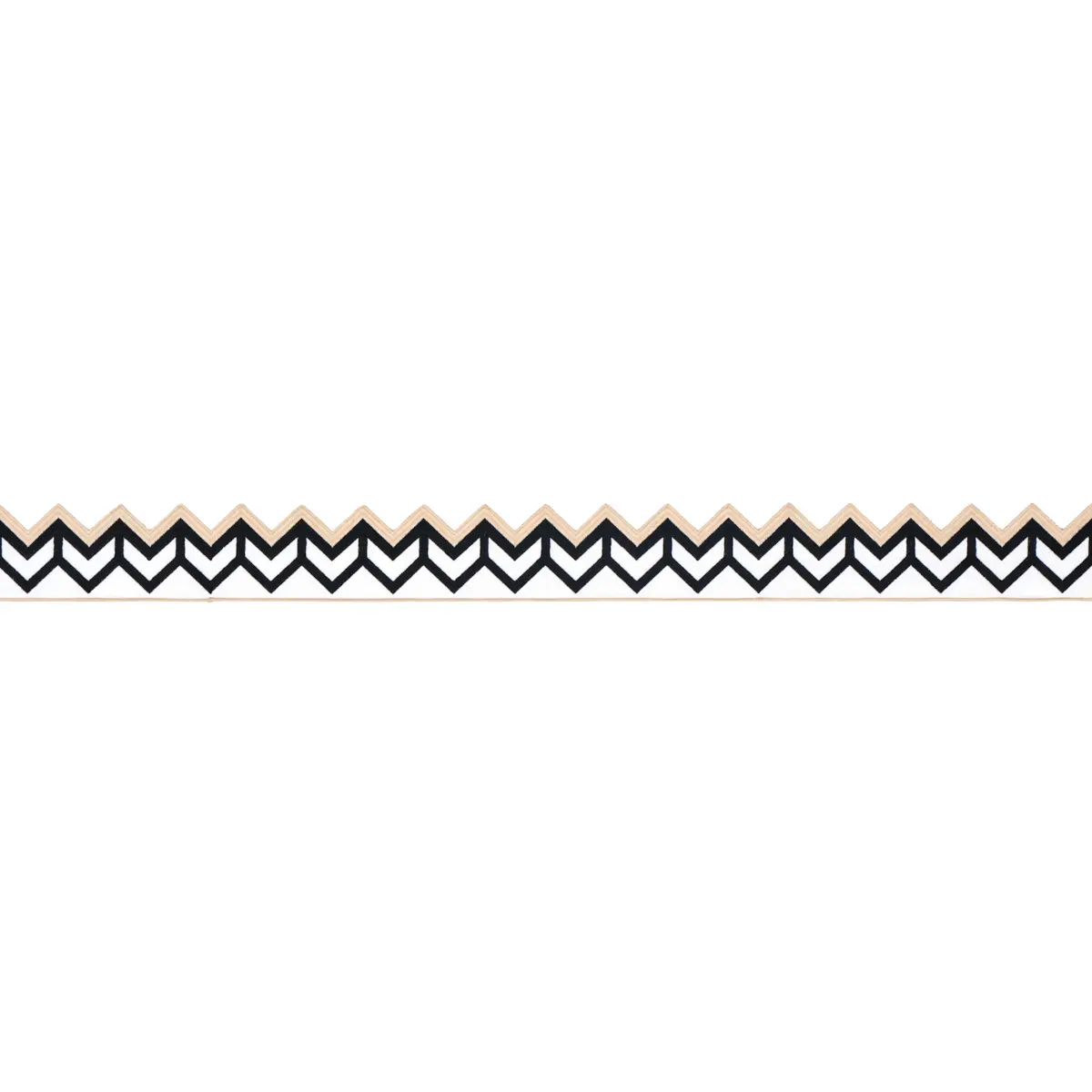 SPARREN EMBROIDERED TAPE_ BLACK