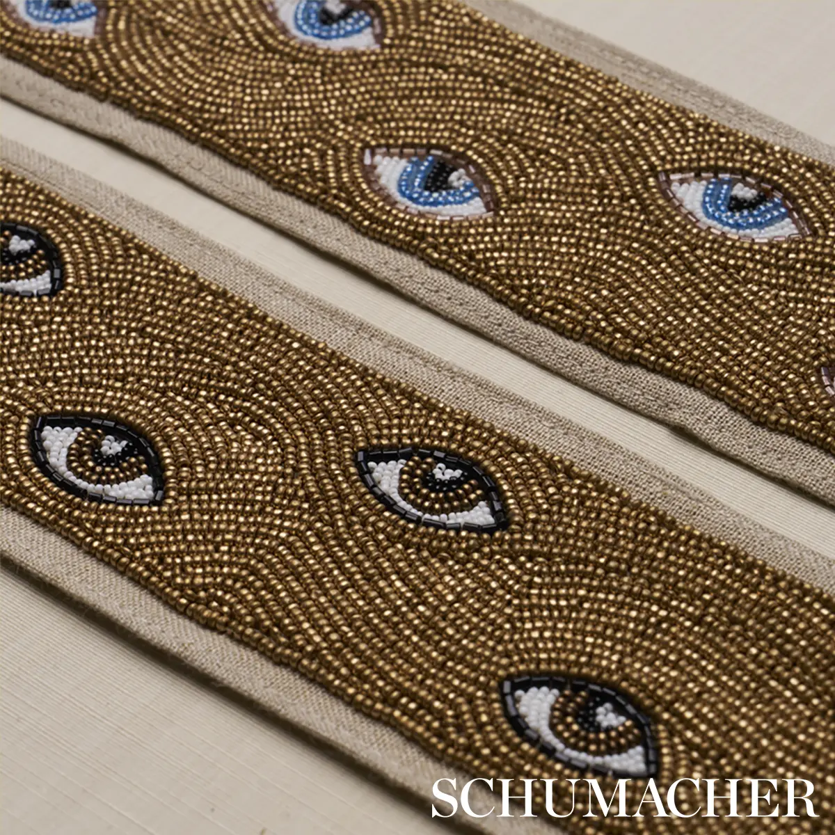MIND'S EYE BEADED TAPE_ BROWN & GOLD