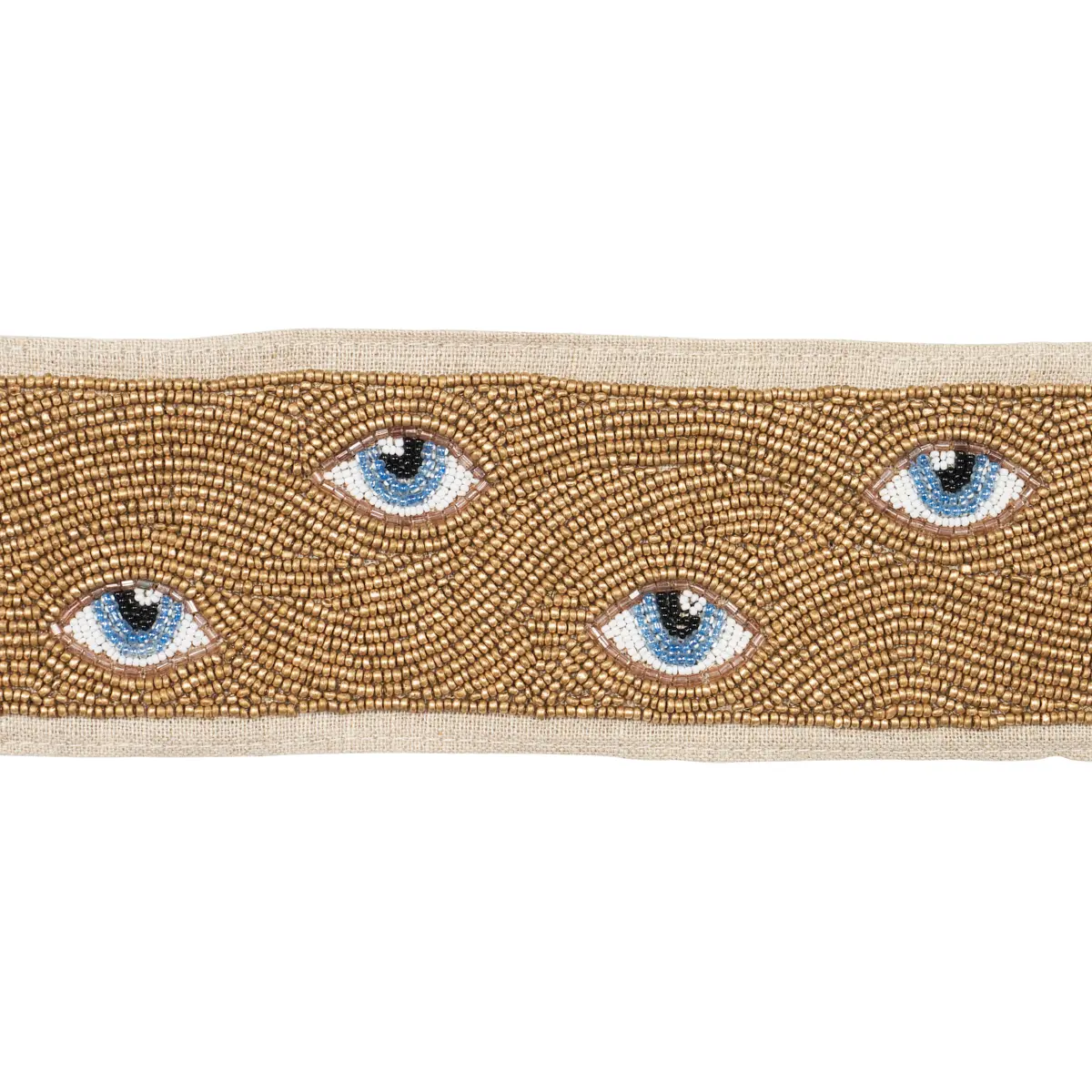MIND'S EYE BEADED TAPE_ BLUE & GOLD