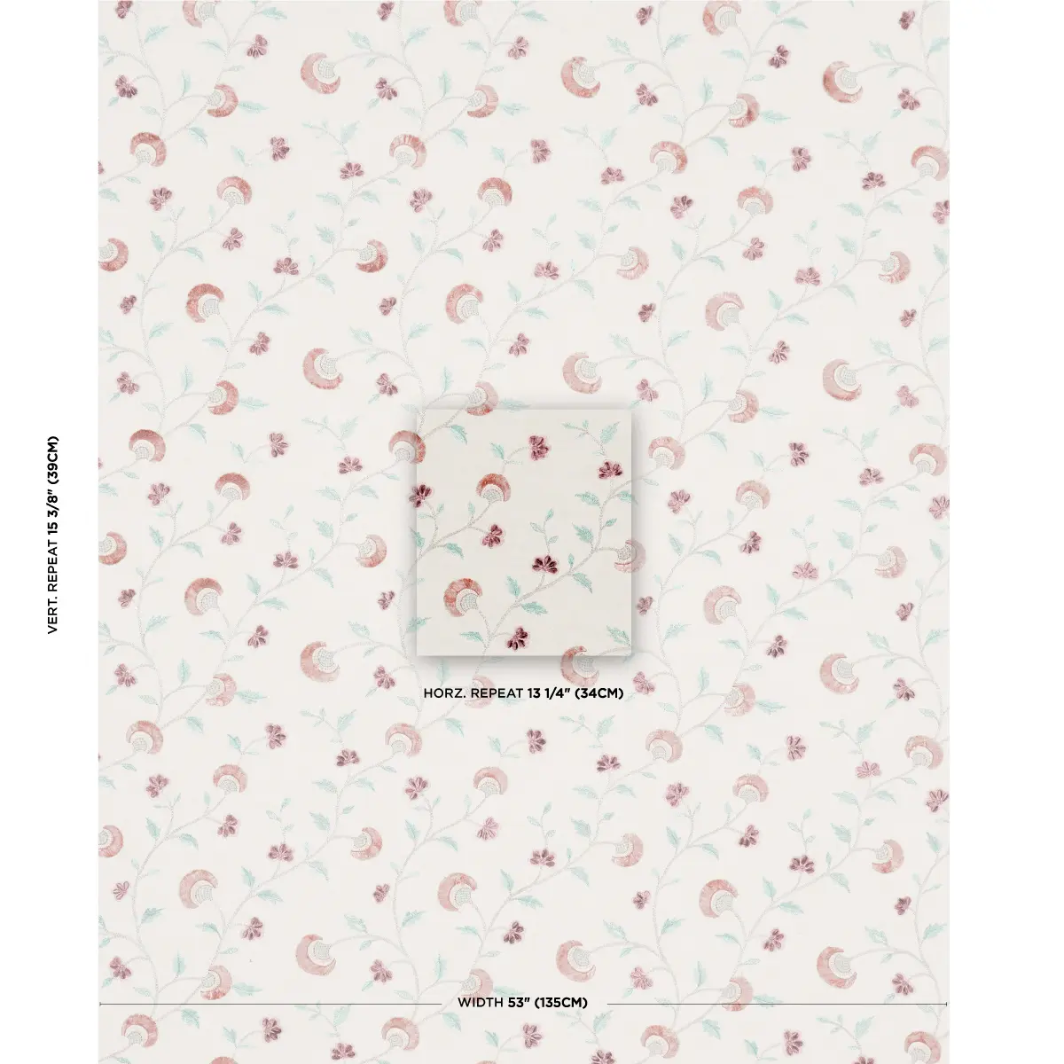 IYLA EMBROIDERY_ ROSE & NATURAL