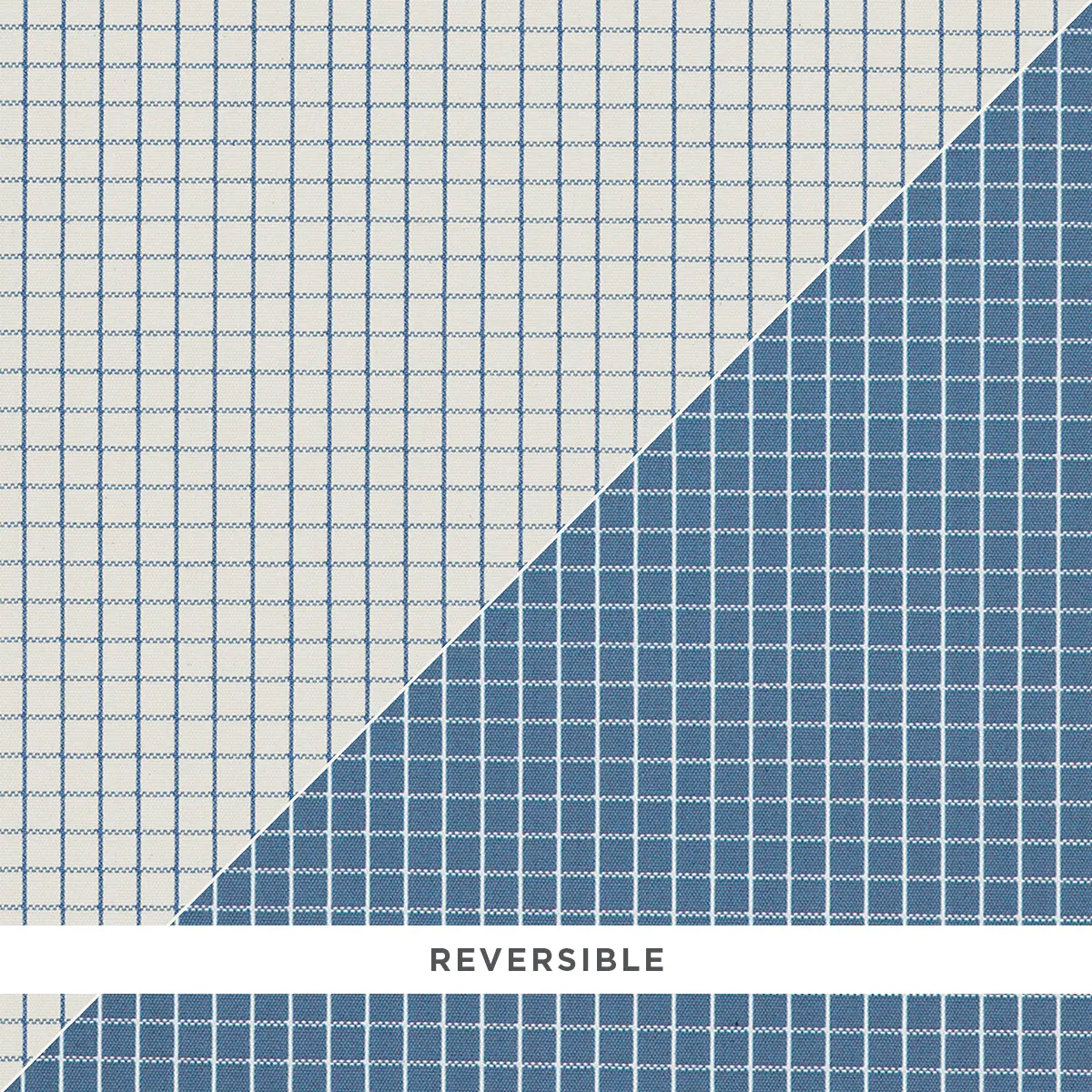 GEORGIE REVERSIBLE CHECK_ INDIGO