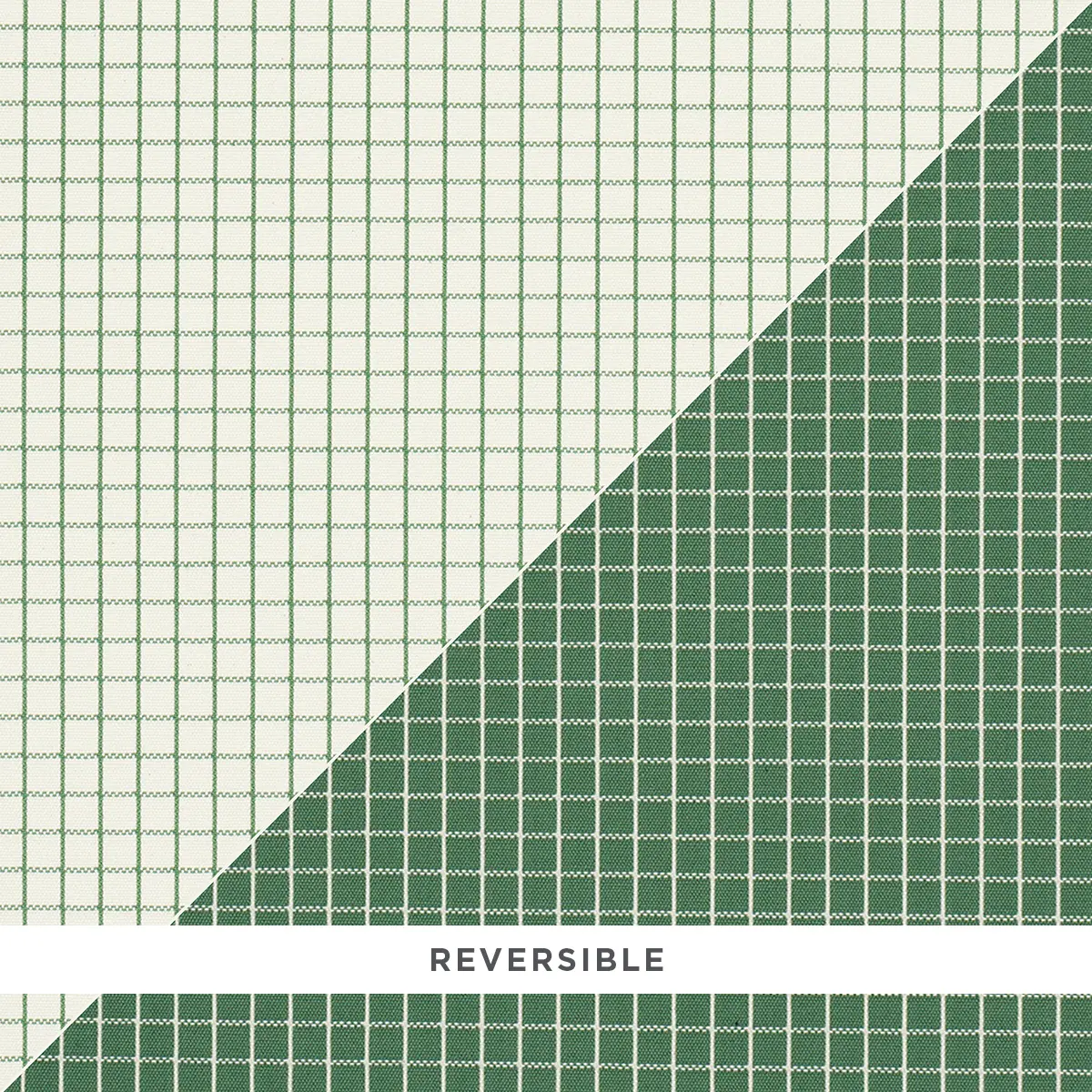 GEORGIE REVERSIBLE CHECK_ EMERALD