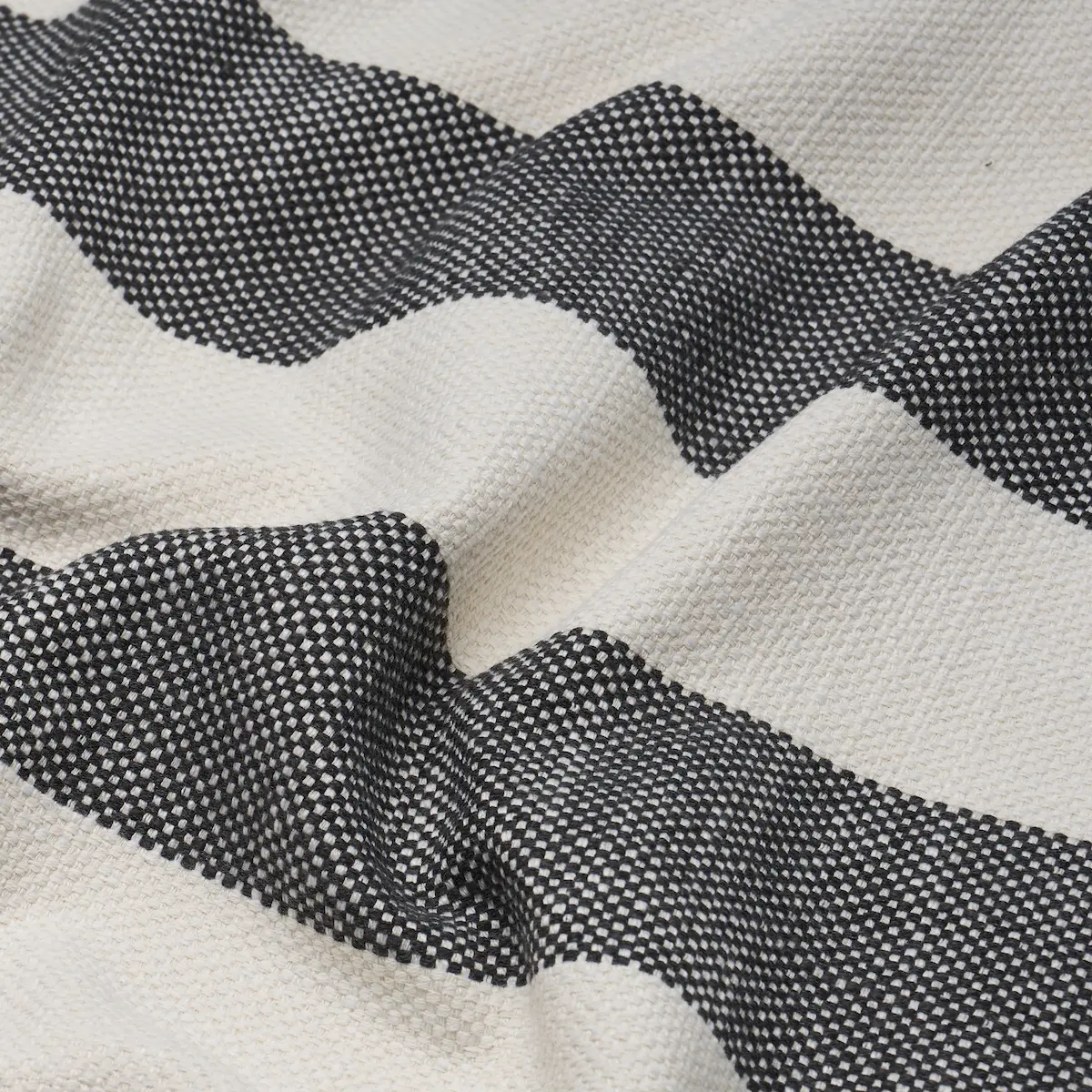 DESERT WIDE STRIPE_ CHARCOAL