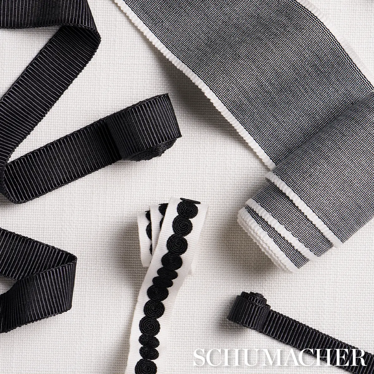 MEDIUM FAILLE TAPE_ CHARCOAL
