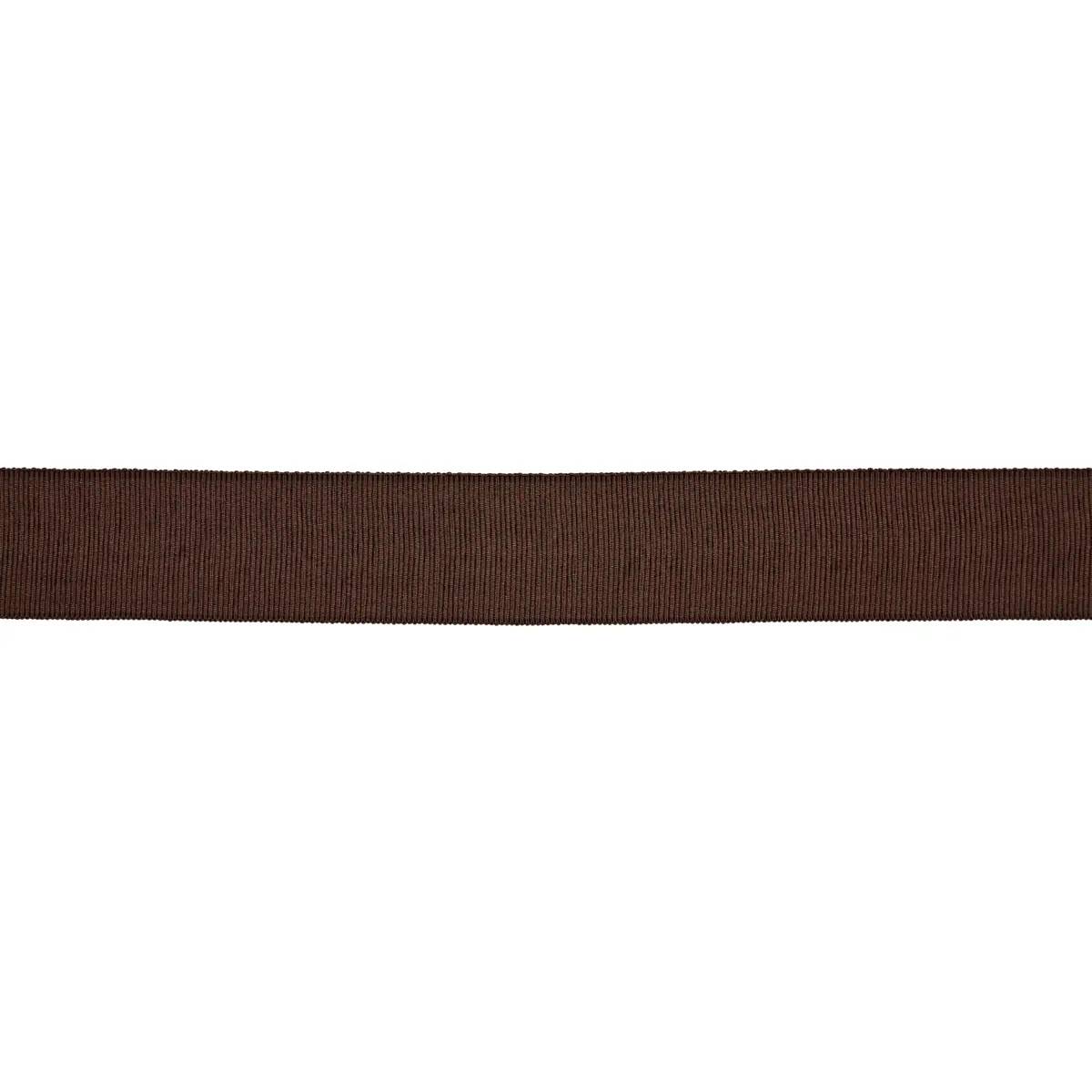 WIDE FAILLE TAPE_ CHOCOLATE