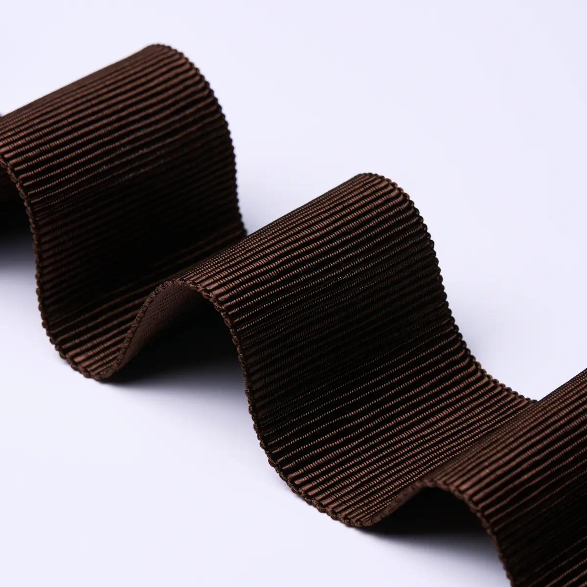 WIDE FAILLE TAPE_ CHOCOLATE