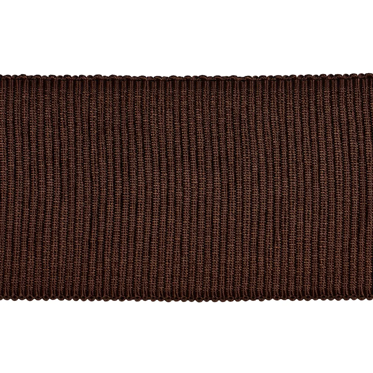 WIDE FAILLE TAPE_ CHOCOLATE