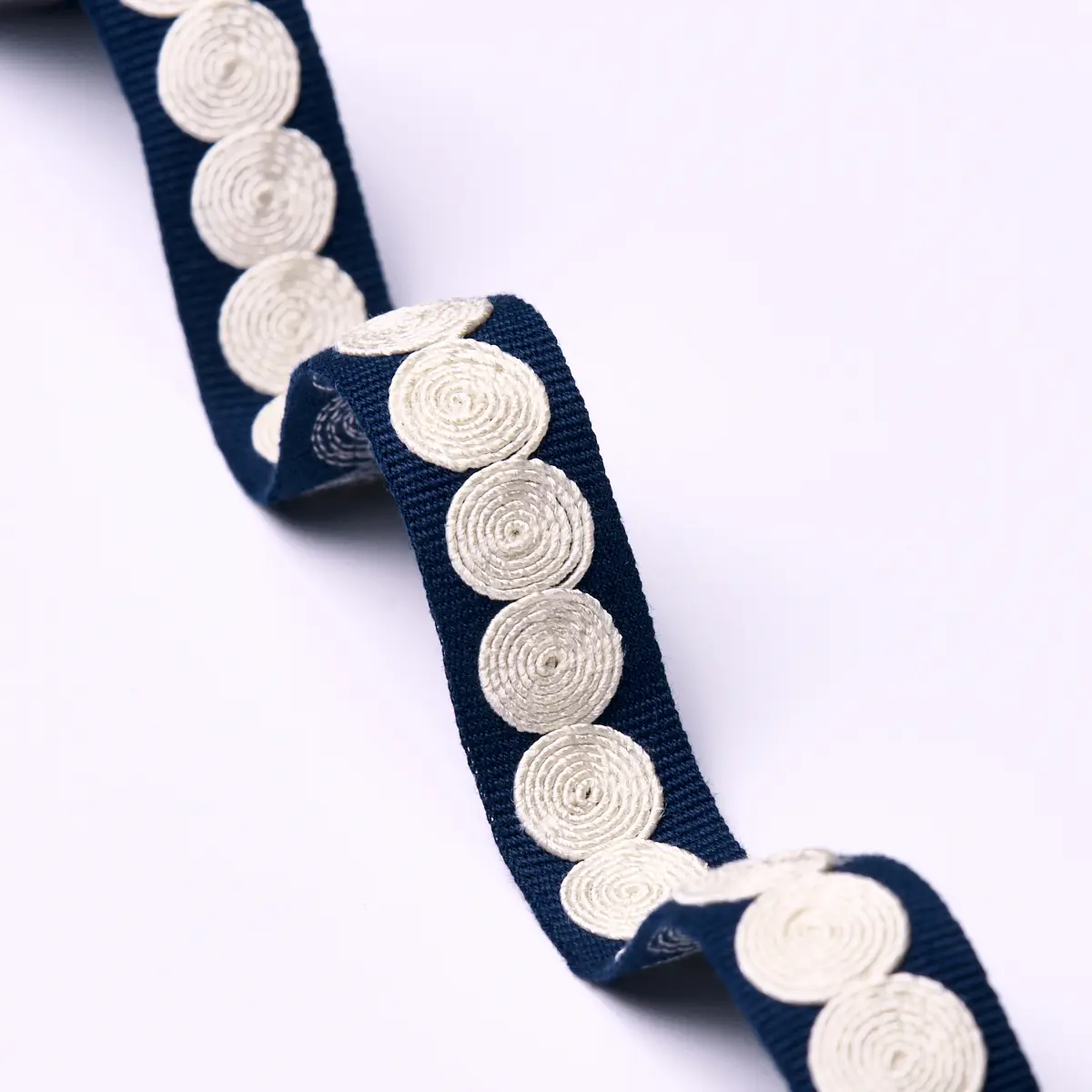 CASTILLE TAPE NARROW_ NAVY