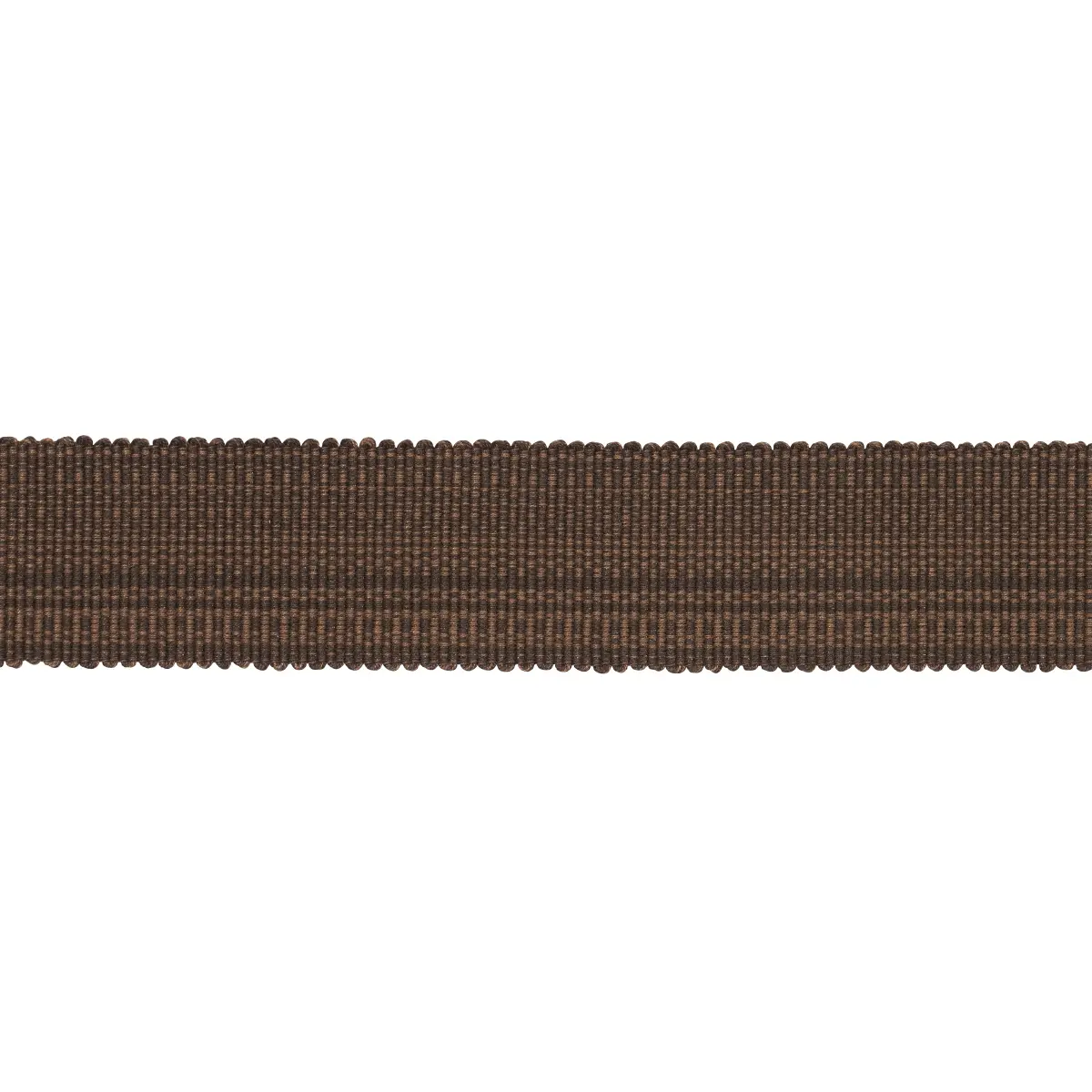 COTTON STRIÉ TAPE MEDIUM_ CHESTNUT