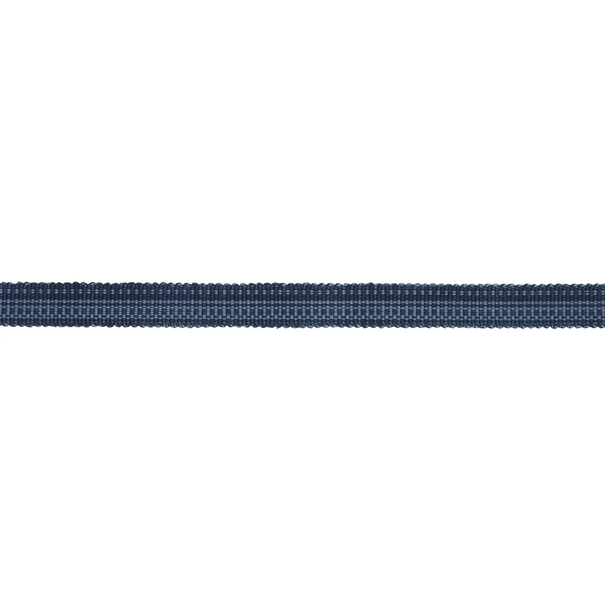 COTTON STRIÉ TAPE NARROW_ INDIGO