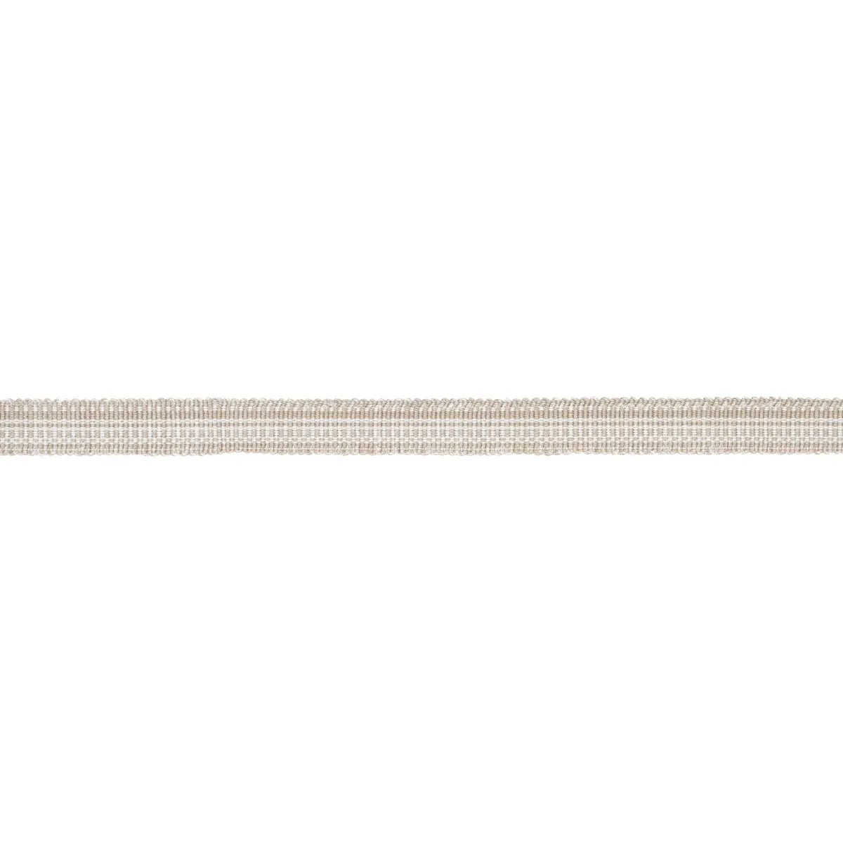 COTTON STRIÉ TAPE NARROW_ SAND