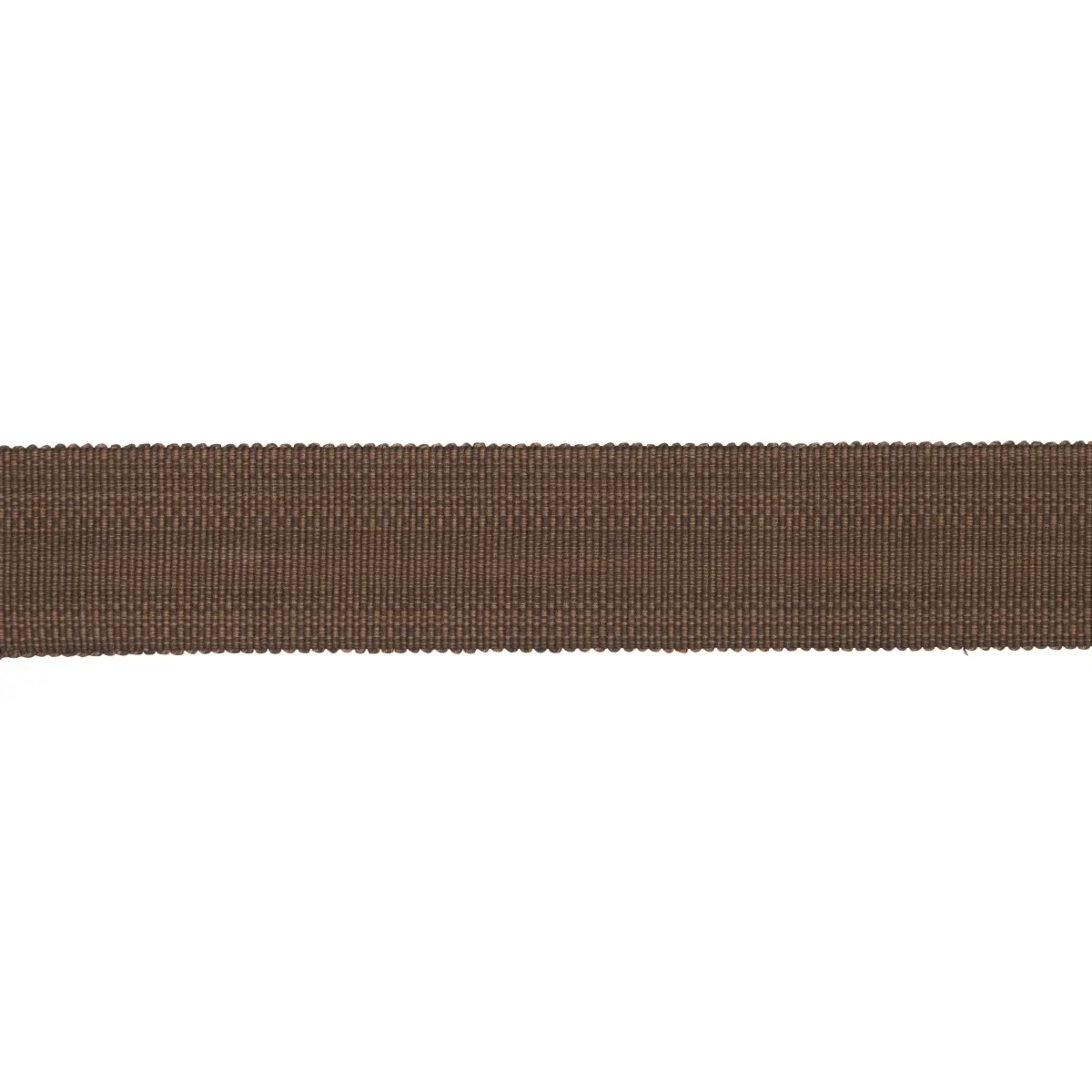 COTTON STRIÉ TAPE WIDE_ CHESTNUT