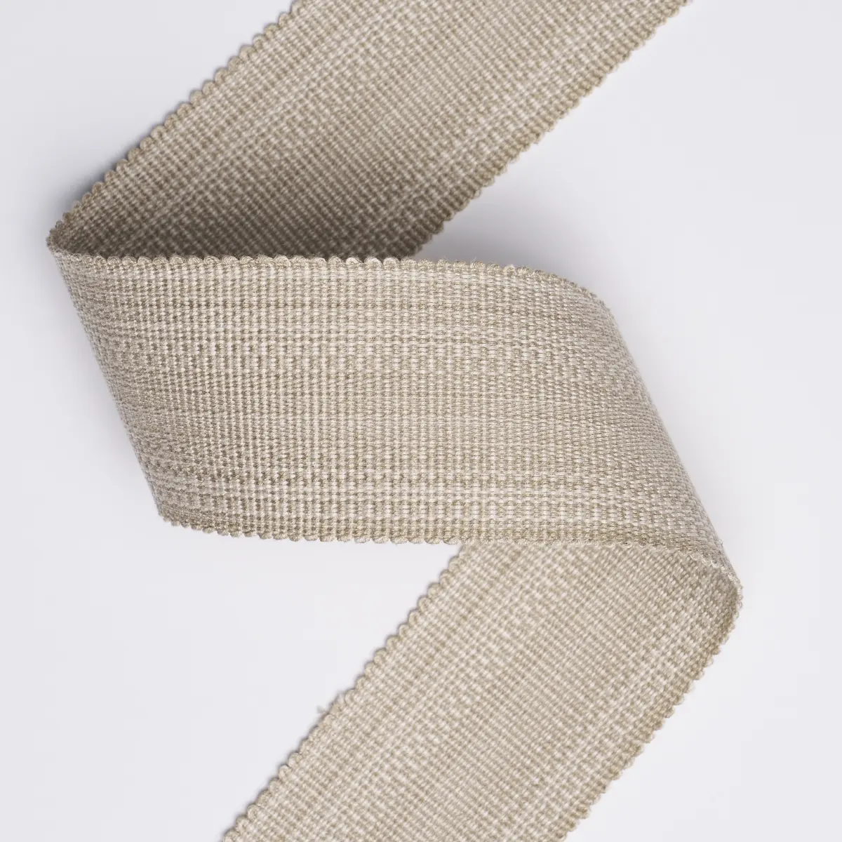 COTTON STRIÉ TAPE WIDE_ SAND