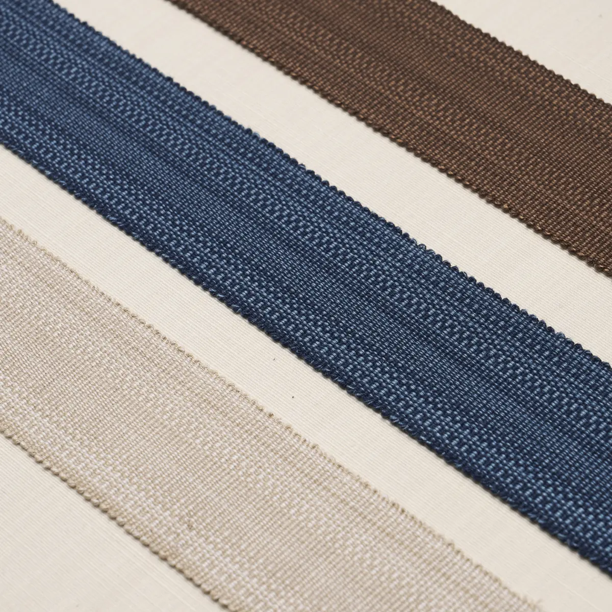 COTTON STRIÉ TAPE WIDE_ SAND