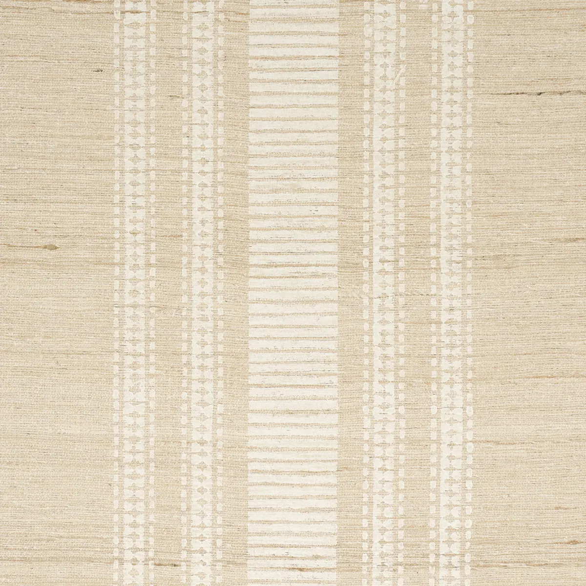 CASSIA HANDWOVEN SILK STRIPE_ NATURAL