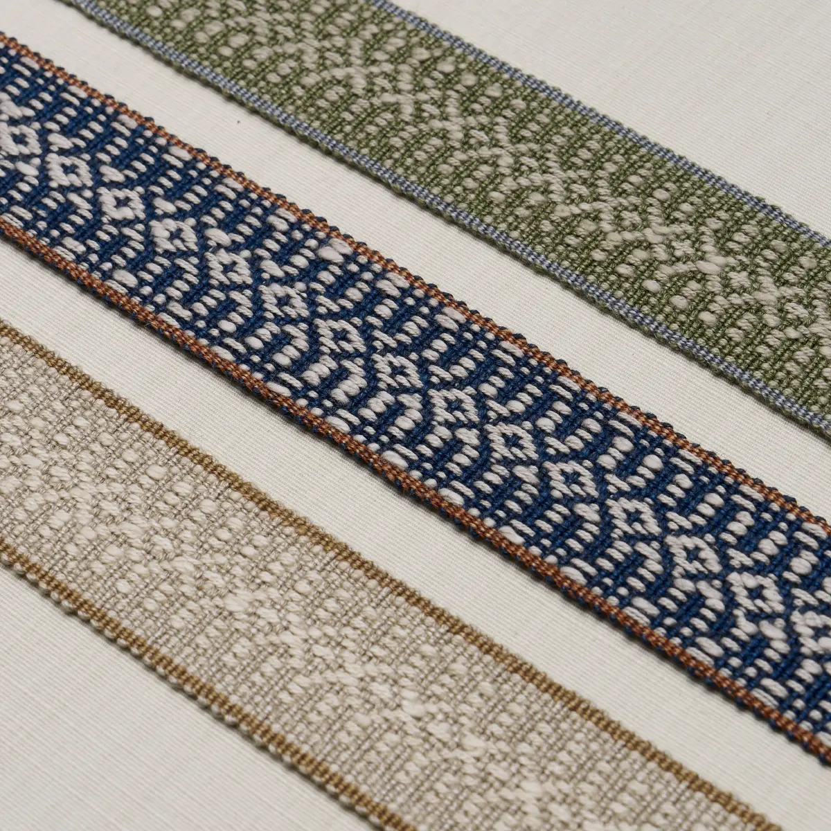 HELENA LINEN COTTON TAPE_ INDIGO