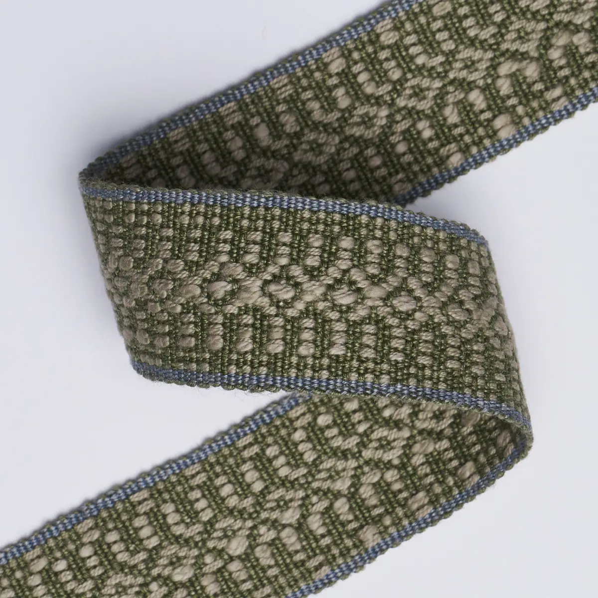 HELENA LINEN COTTON TAPE_ FERN